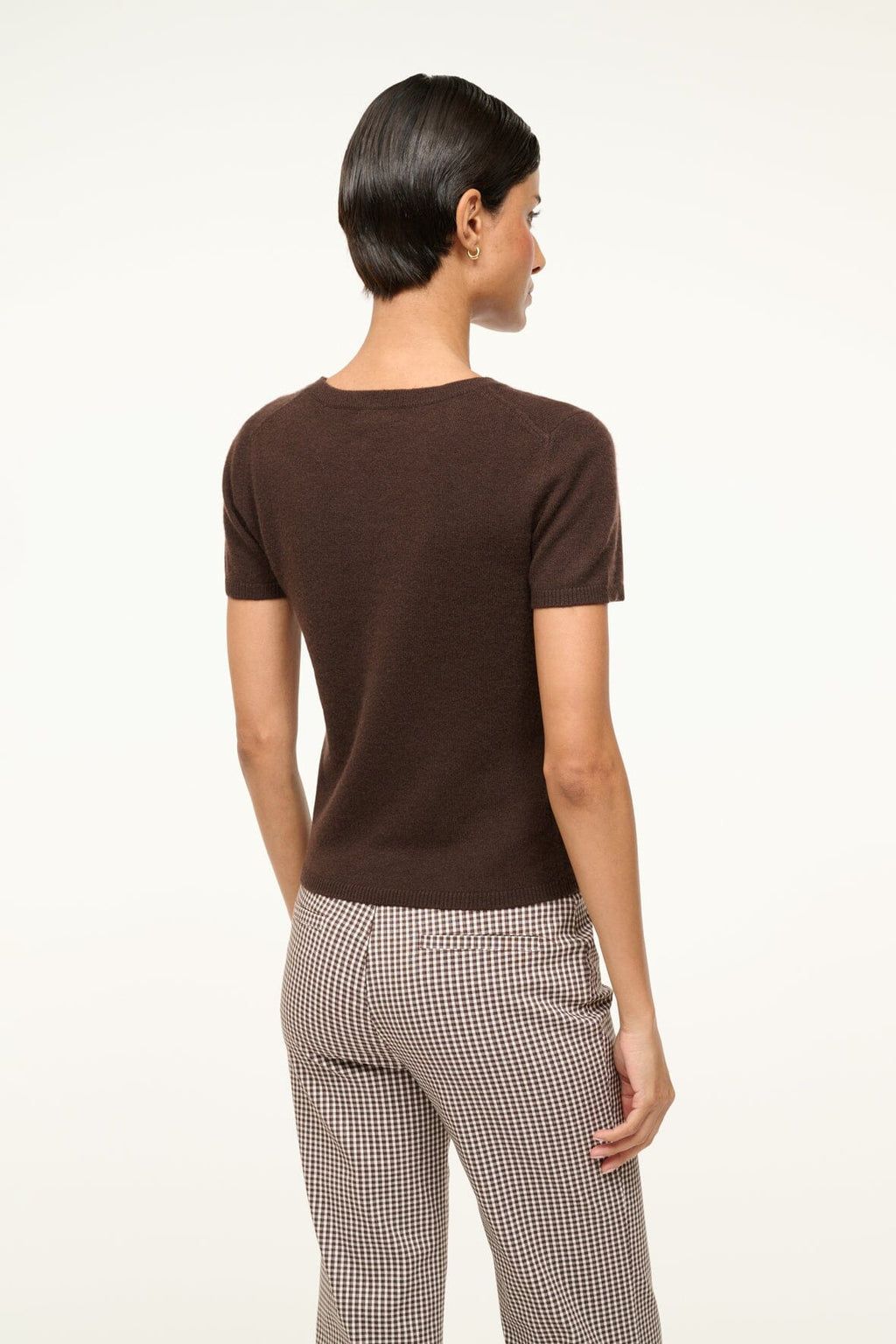 EASY CASHMERE TEE | DARK CHOCOLATE