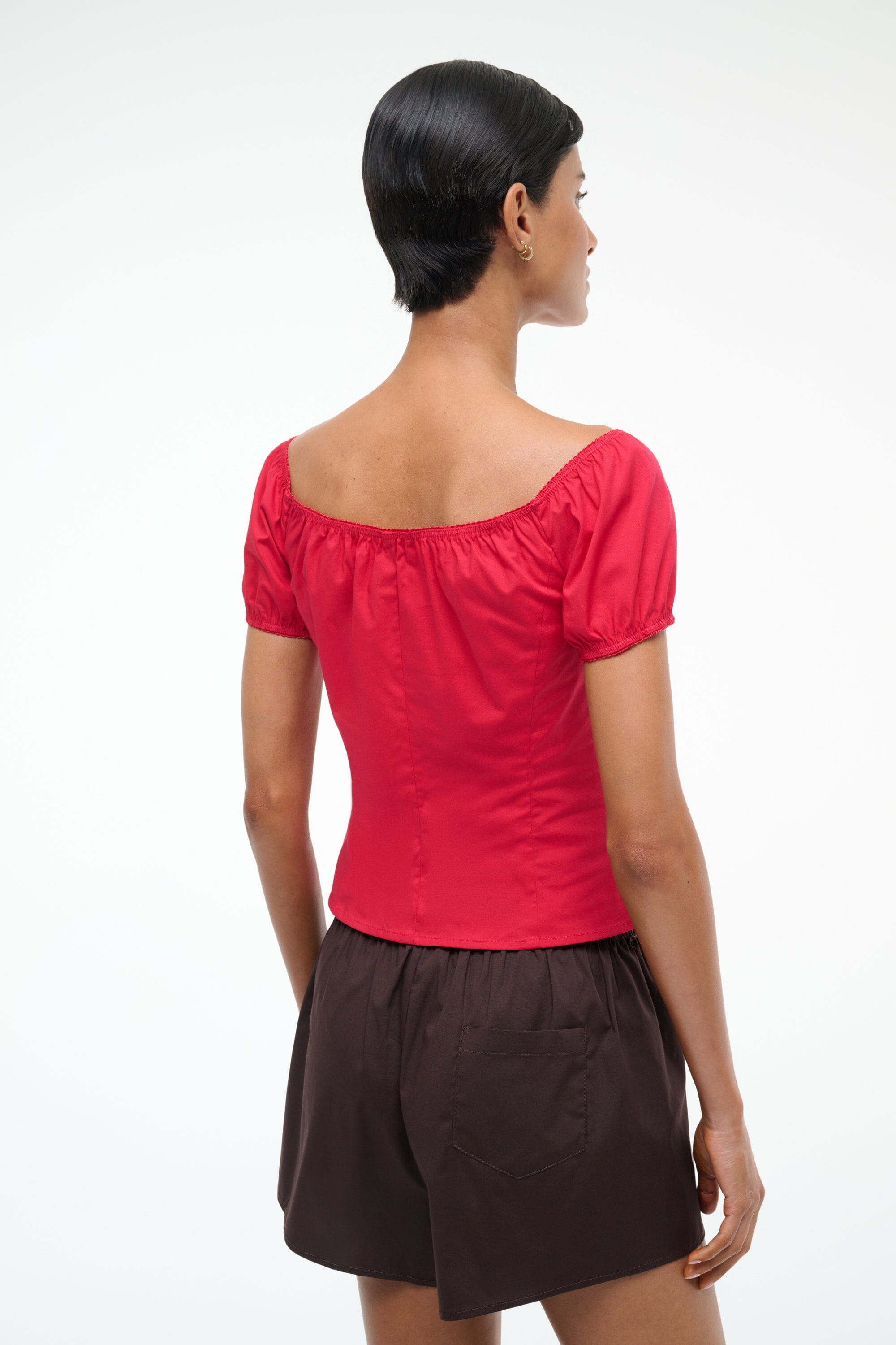 HELENE TOP | CHERRY