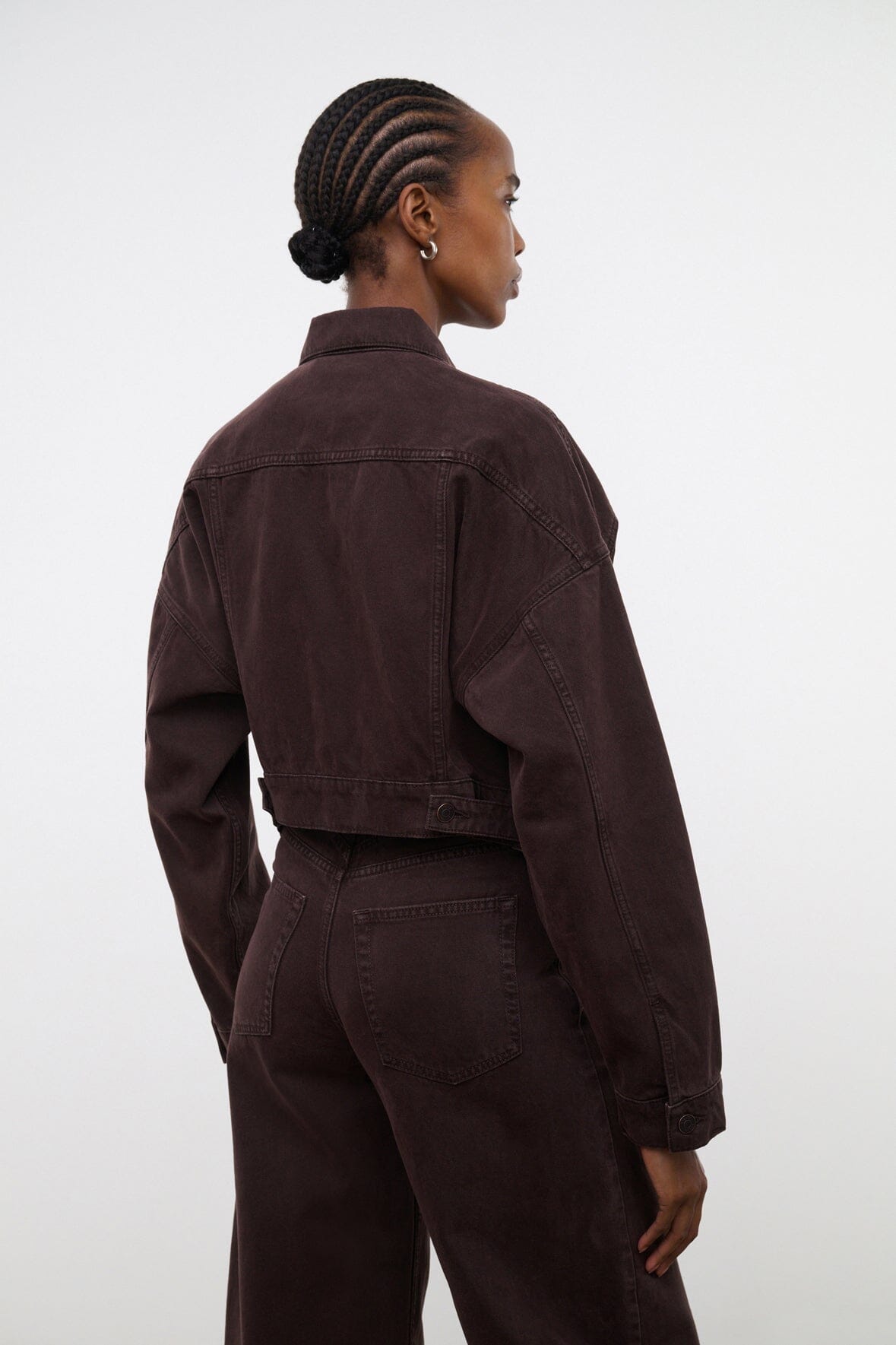 GLEN DENIM JACKET | EARTH