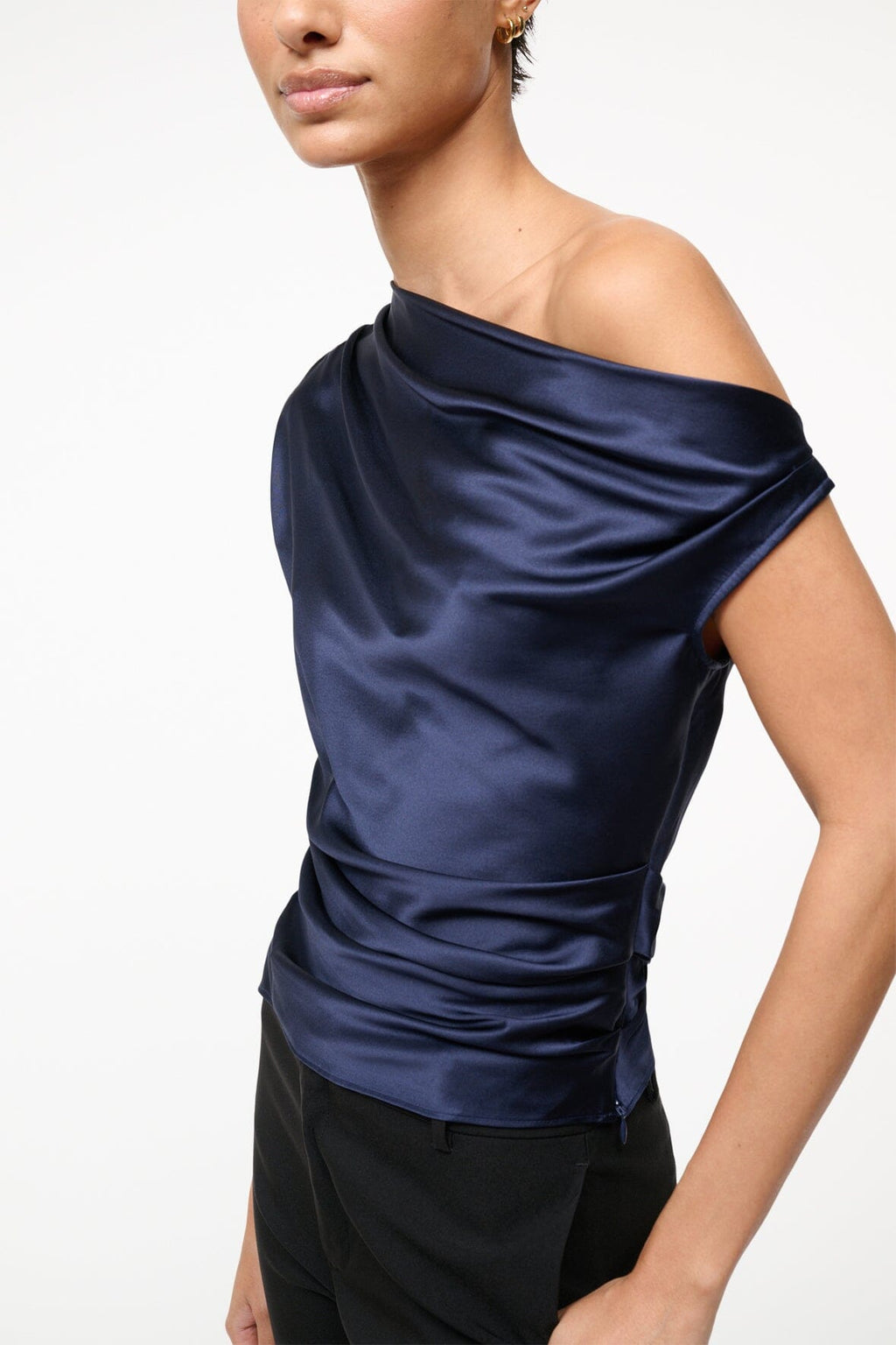 PHARE SILK TOP | NAVY