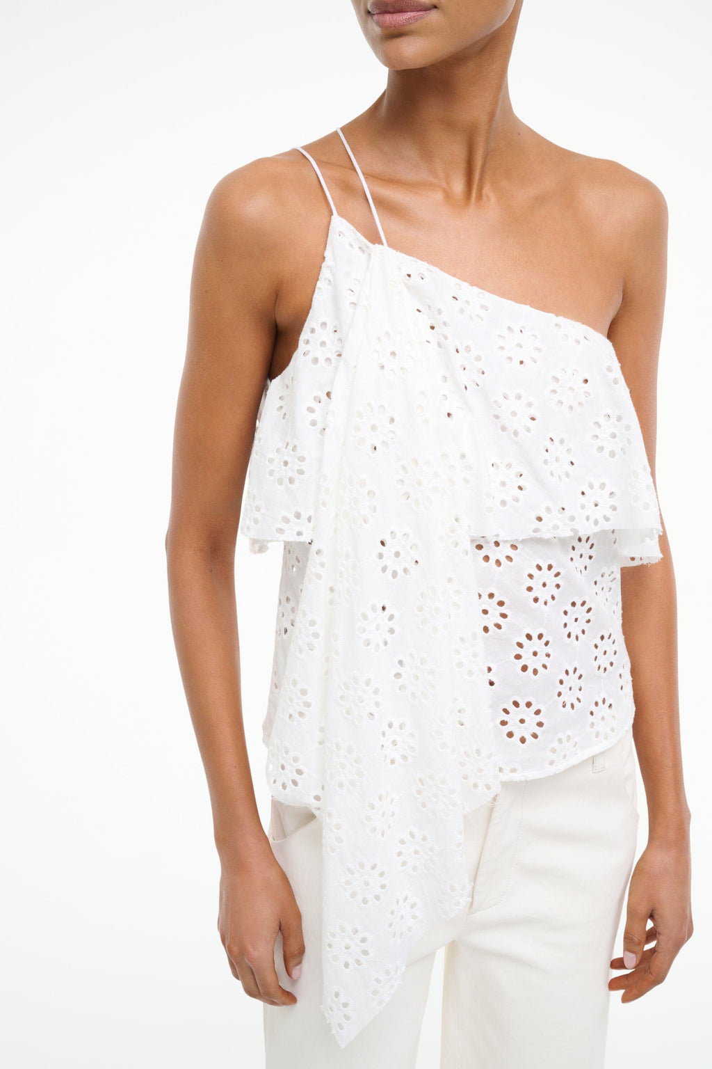 ISA TOP | WHITE EYELET