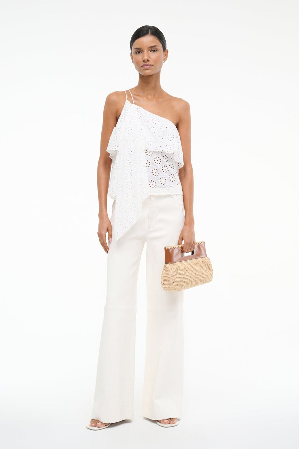 ISA TOP | WHITE EYELET