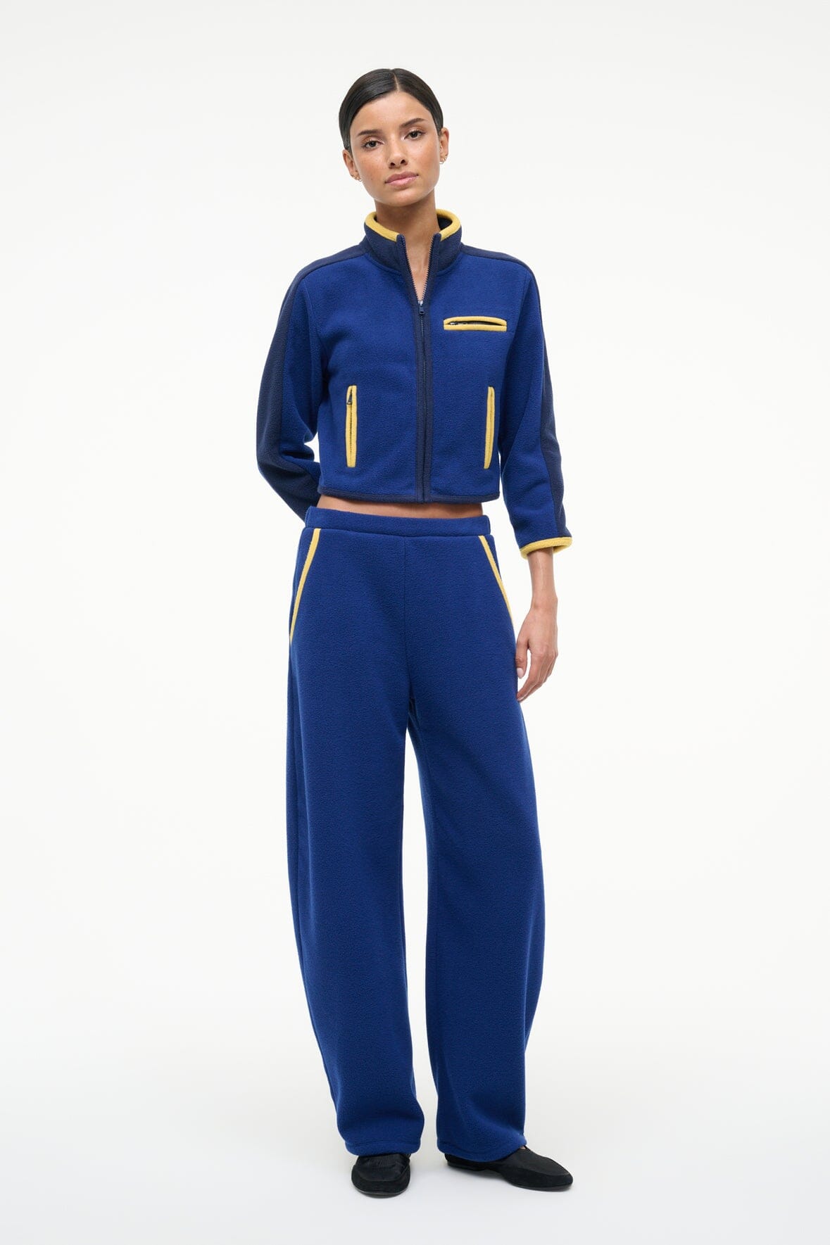 JETER JACKET | ROYAL CHARTREUSE