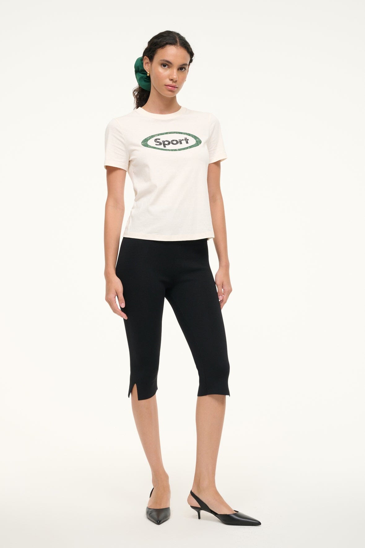 LULU SPORT TEE | IVORY