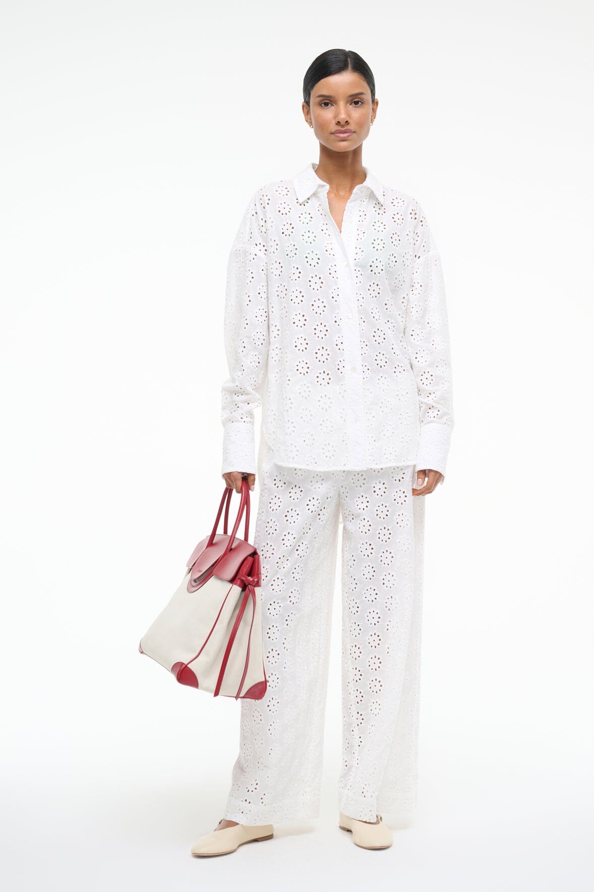 COLTON TOP | WHITE EYELET