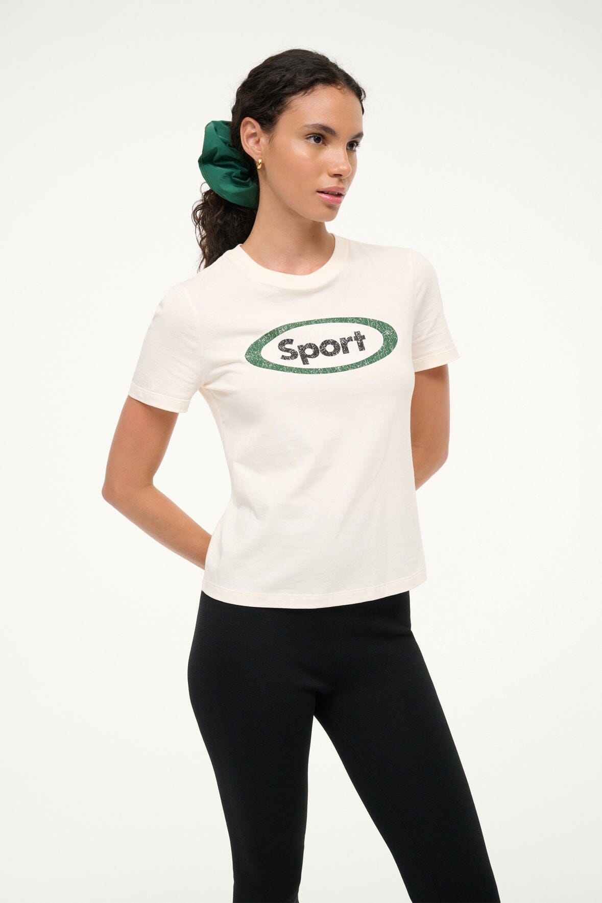 LULU SPORT TEE | IVORY