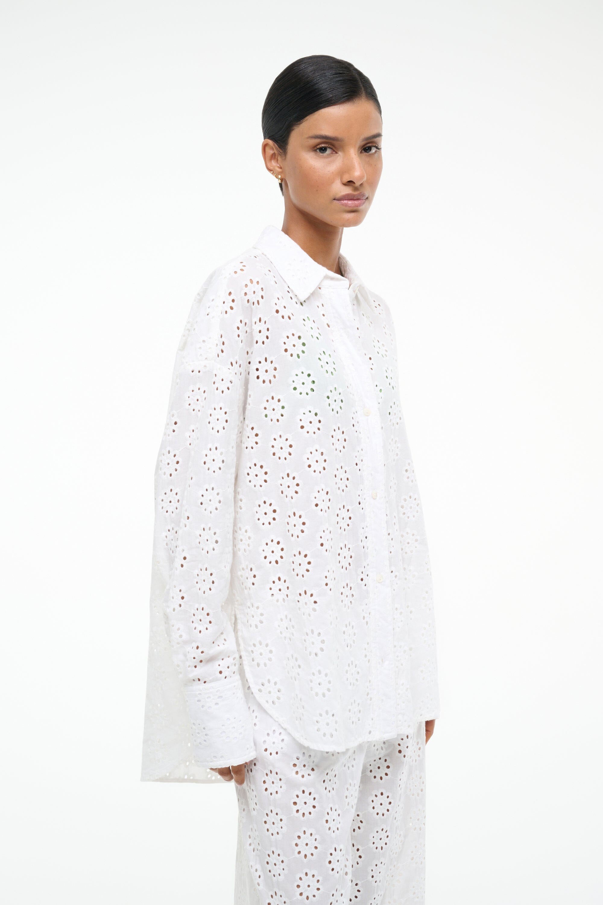 COLTON TOP | WHITE EYELET