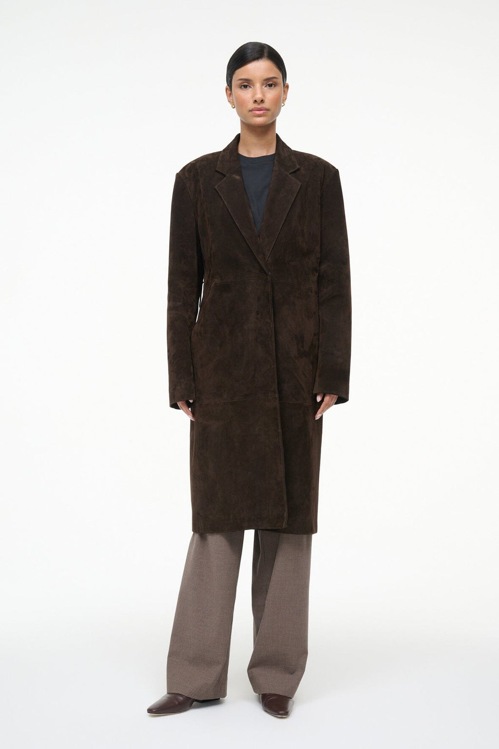 SABINE SUEDE JACKET | ESPRESSO