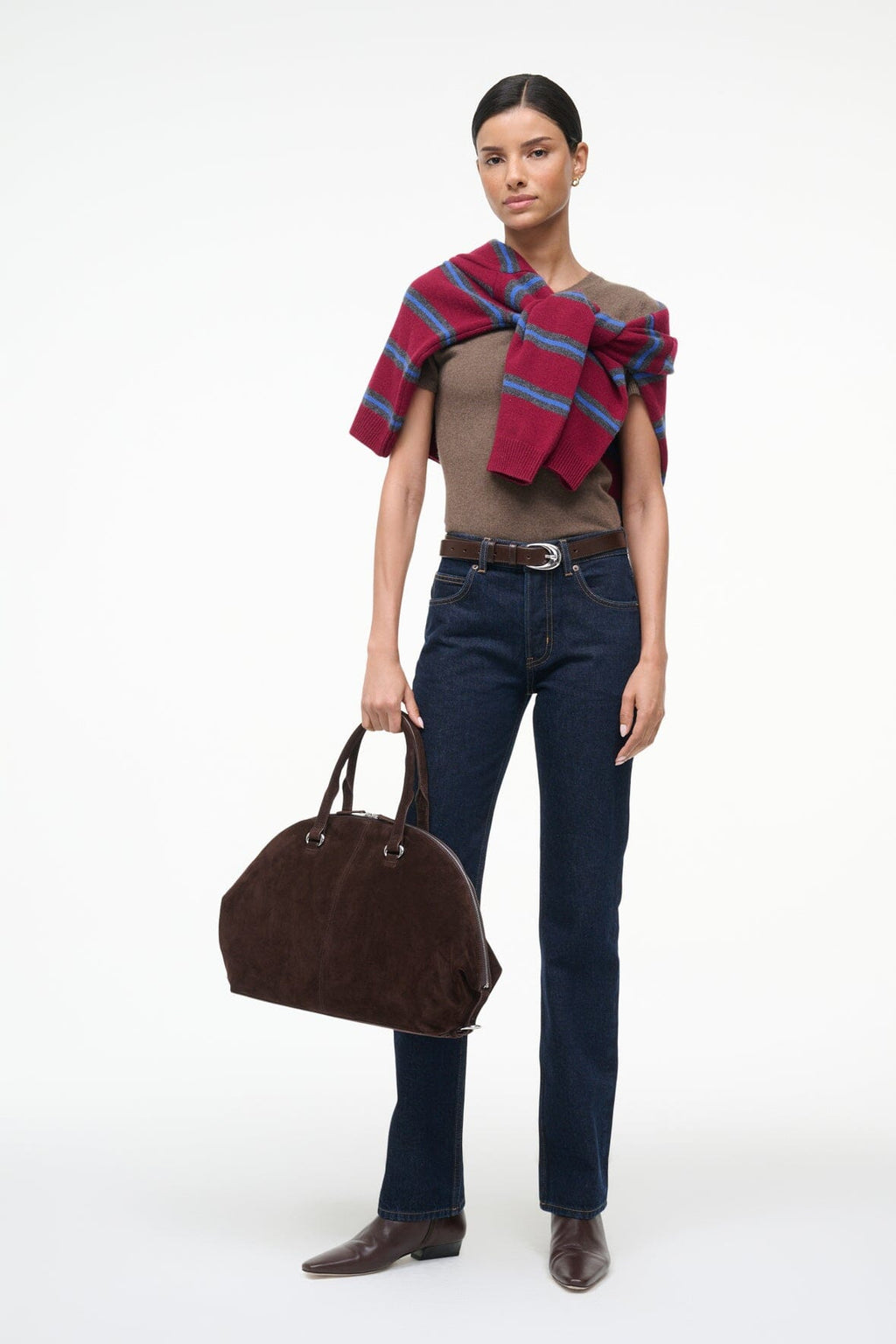 EASY CASHMERE TEE | TRUFFLE