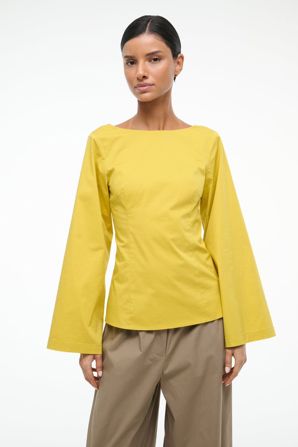 MINA TOP | CHARTREUSE