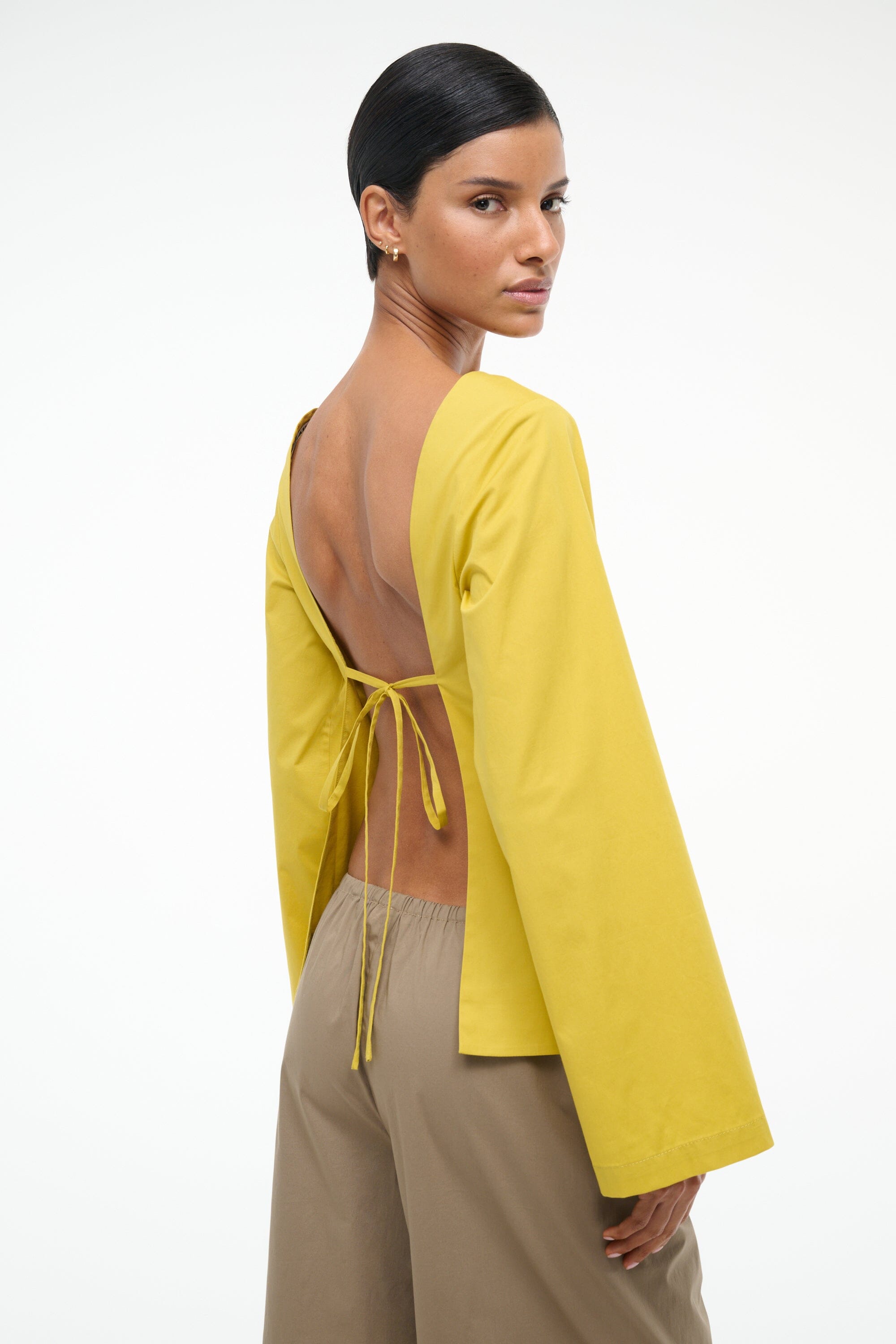 MINA TOP | CHARTREUSE