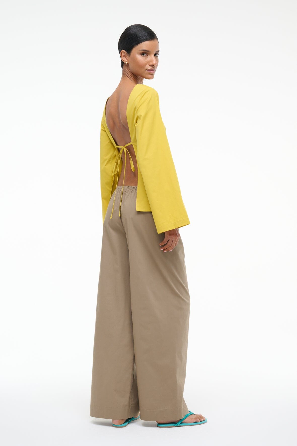 MINA TOP | CHARTREUSE