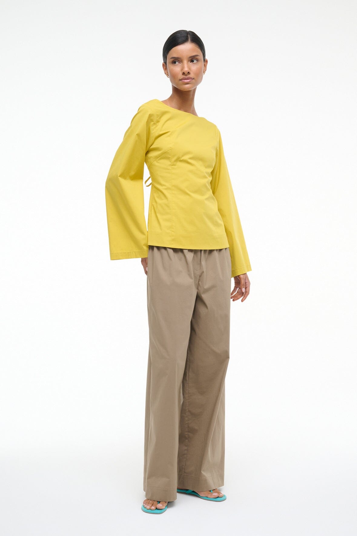 MINA TOP | CHARTREUSE