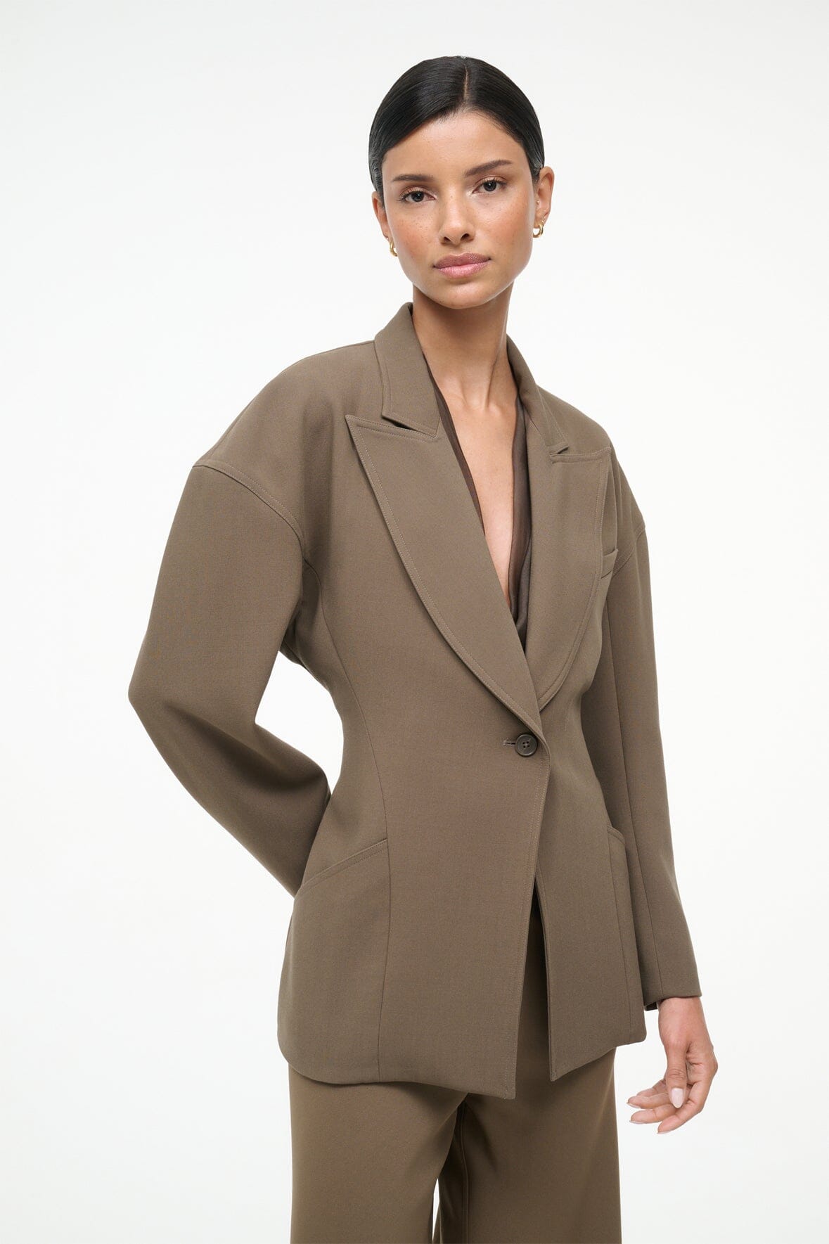 COLE BLAZER | TRUFFLE