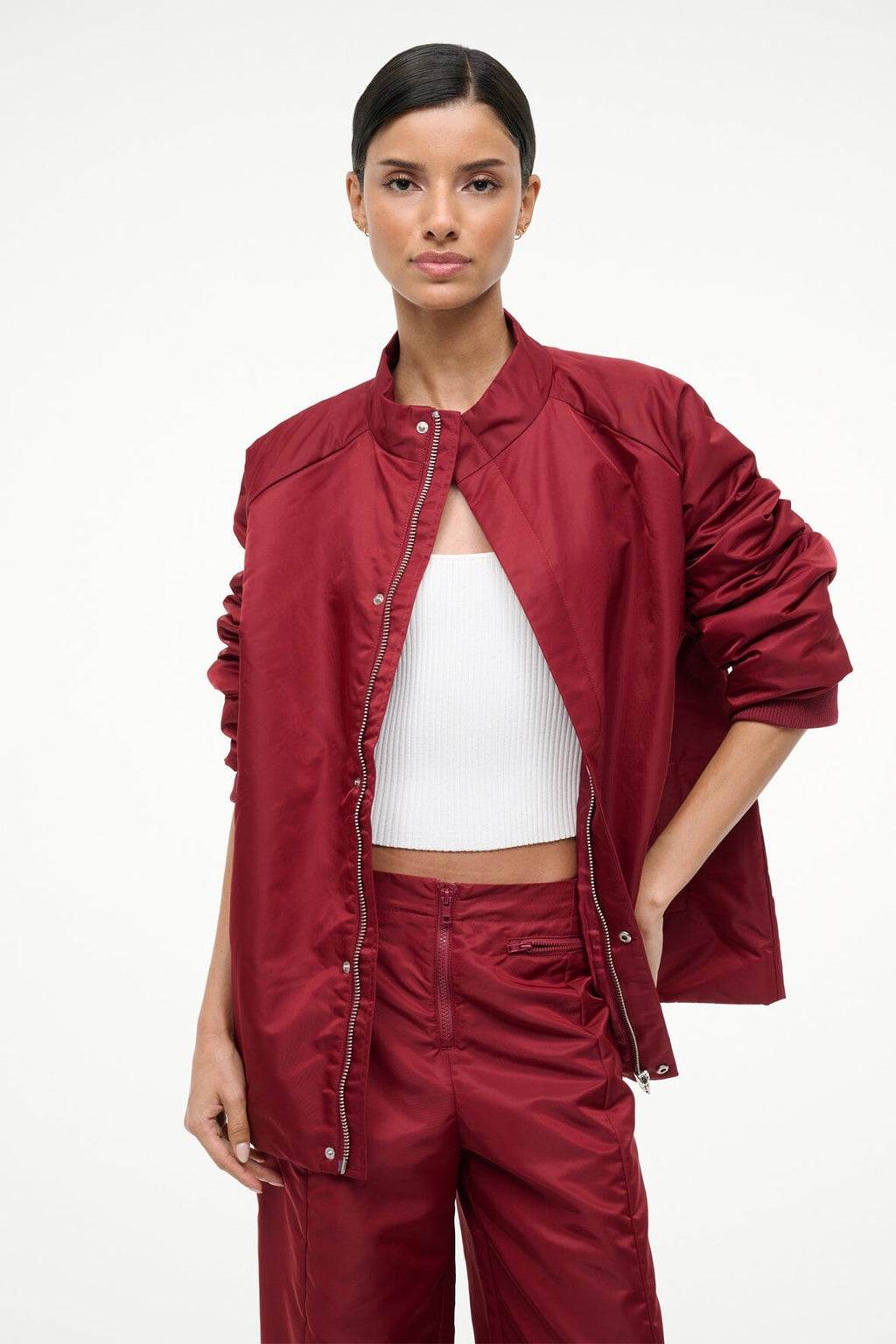 CAL JACKET | DEEP RED