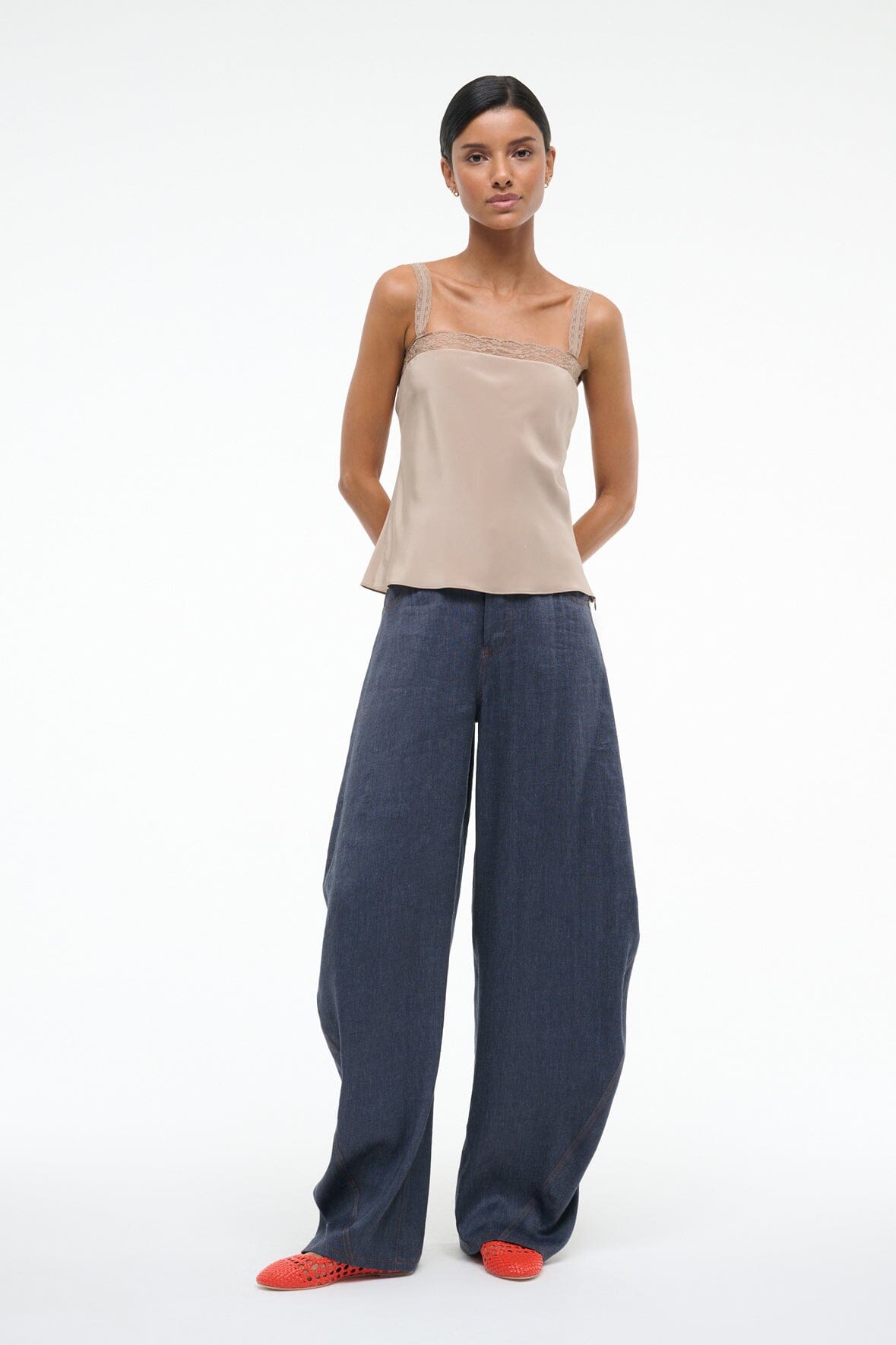 VERONICA SILK TOP | DUNE