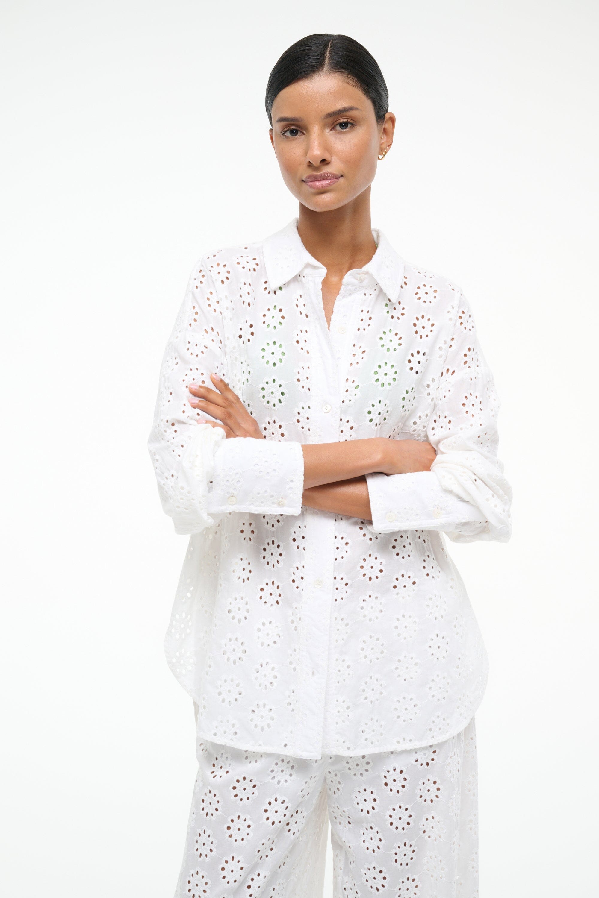 COLTON TOP | WHITE EYELET