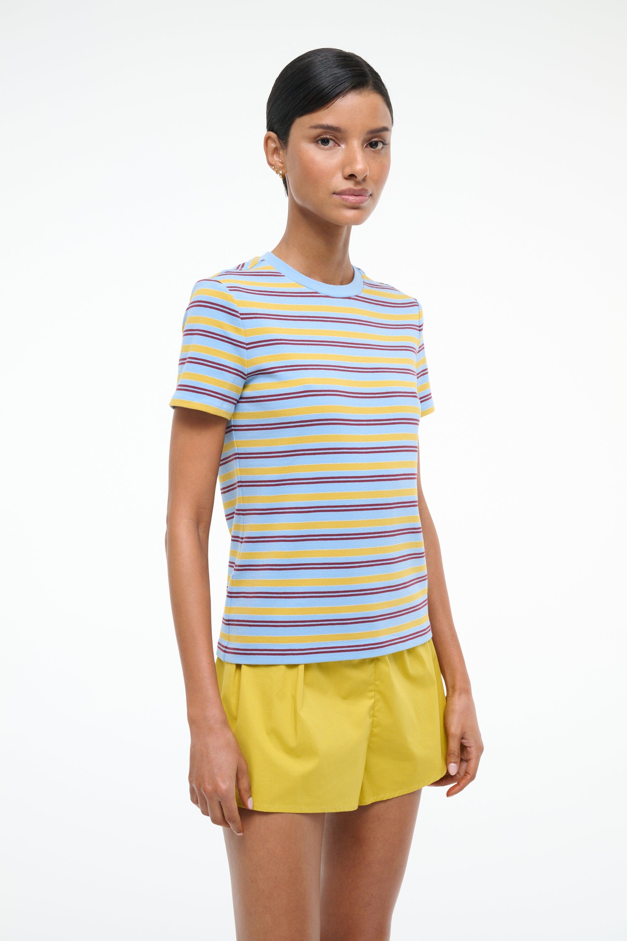 WEEKEND CREW TEE | LINUS STRIPE
