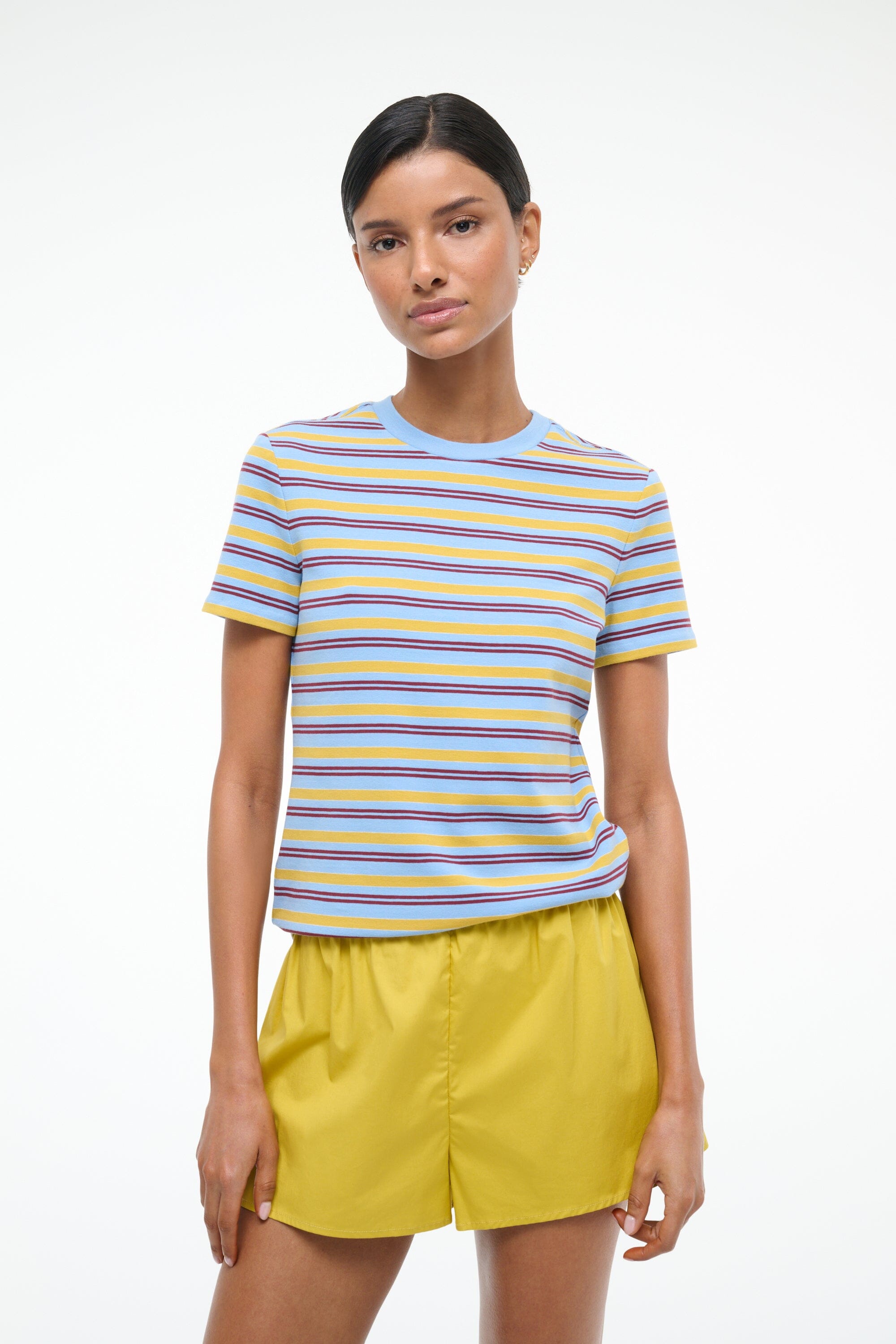 WEEKEND CREW TEE | LINUS STRIPE