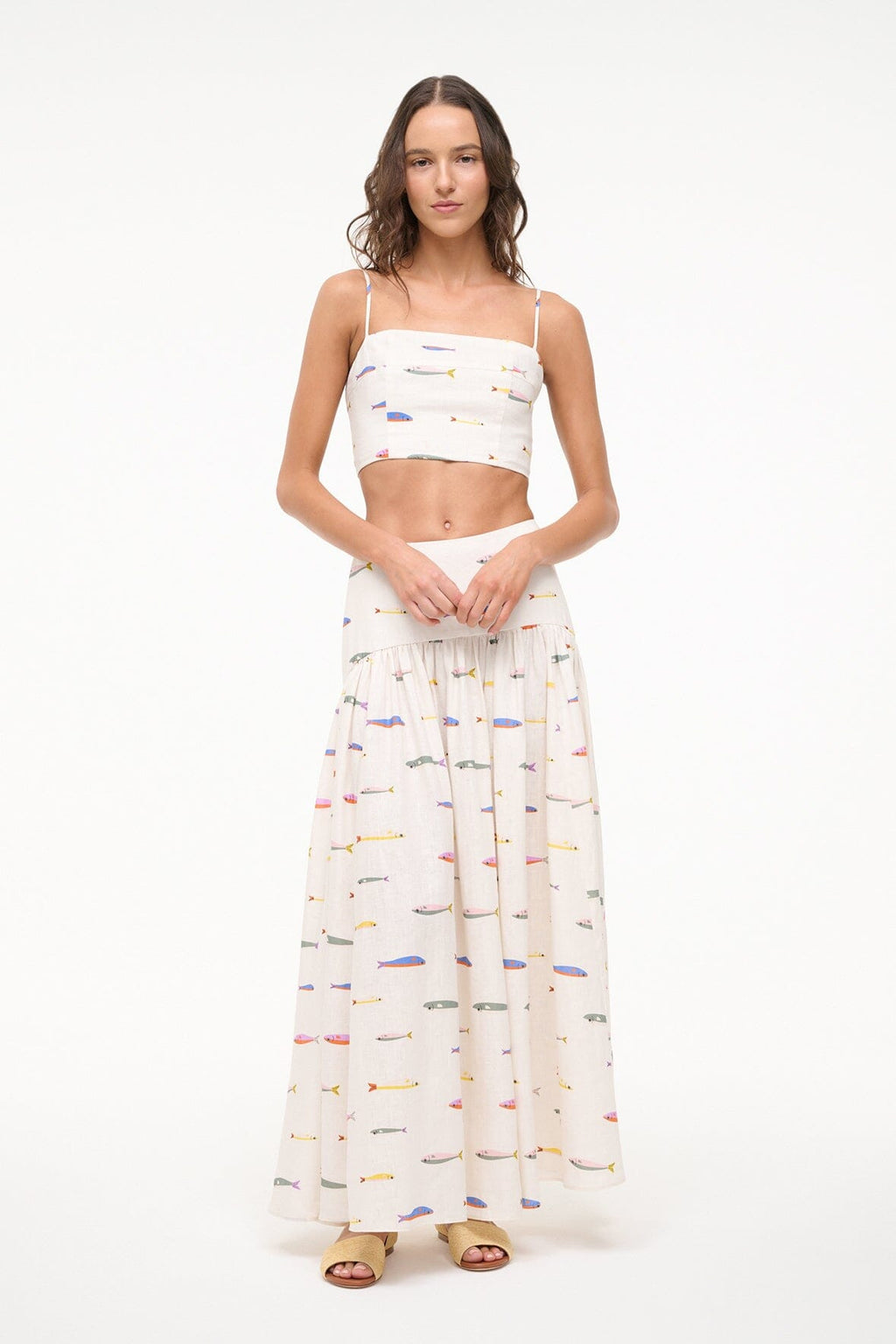 FEDERICO LINEN TOP | POP SARDINES IVORY