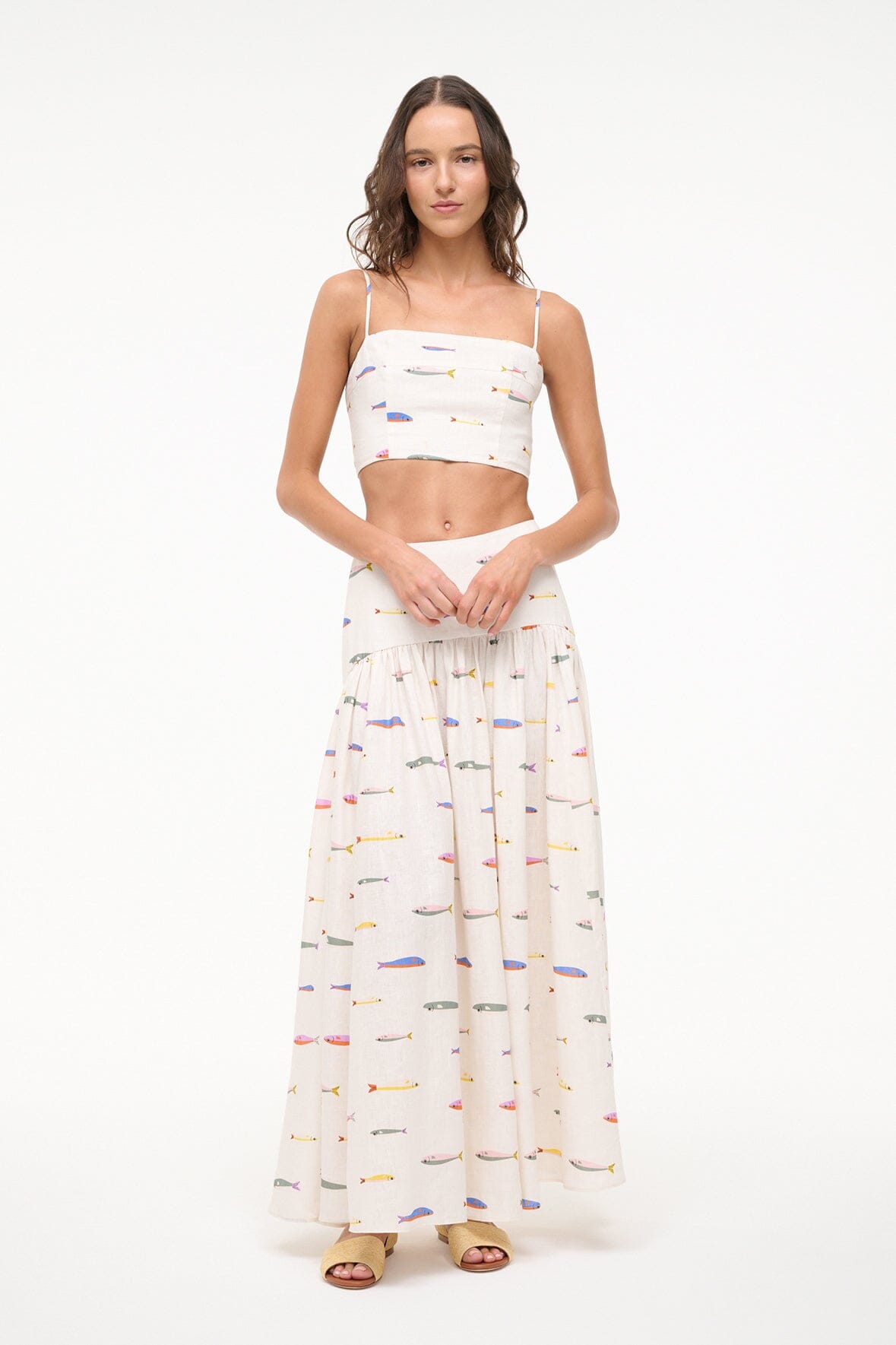 FEDERICO LINEN TOP | POP SARDINES IVORY