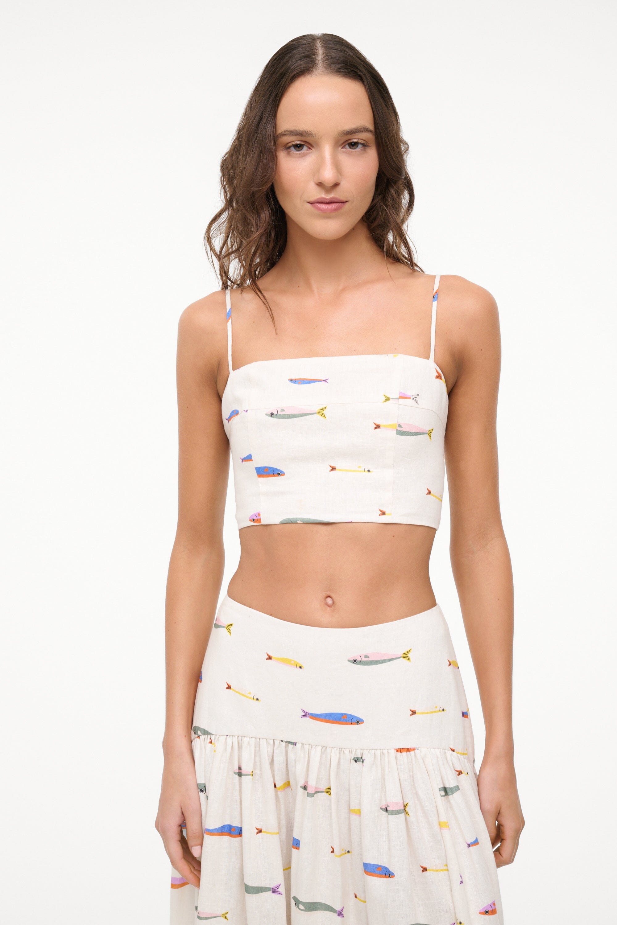 FEDERICO LINEN TOP | POP SARDINES IVORY