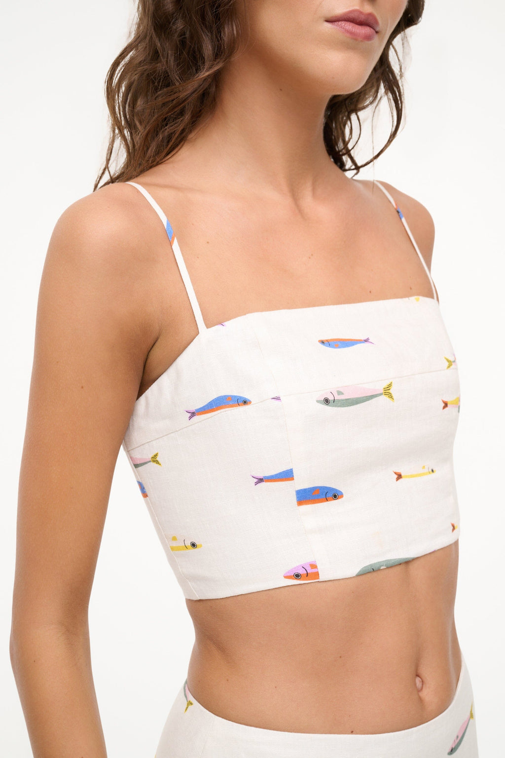 FEDERICO LINEN TOP | POP SARDINES IVORY