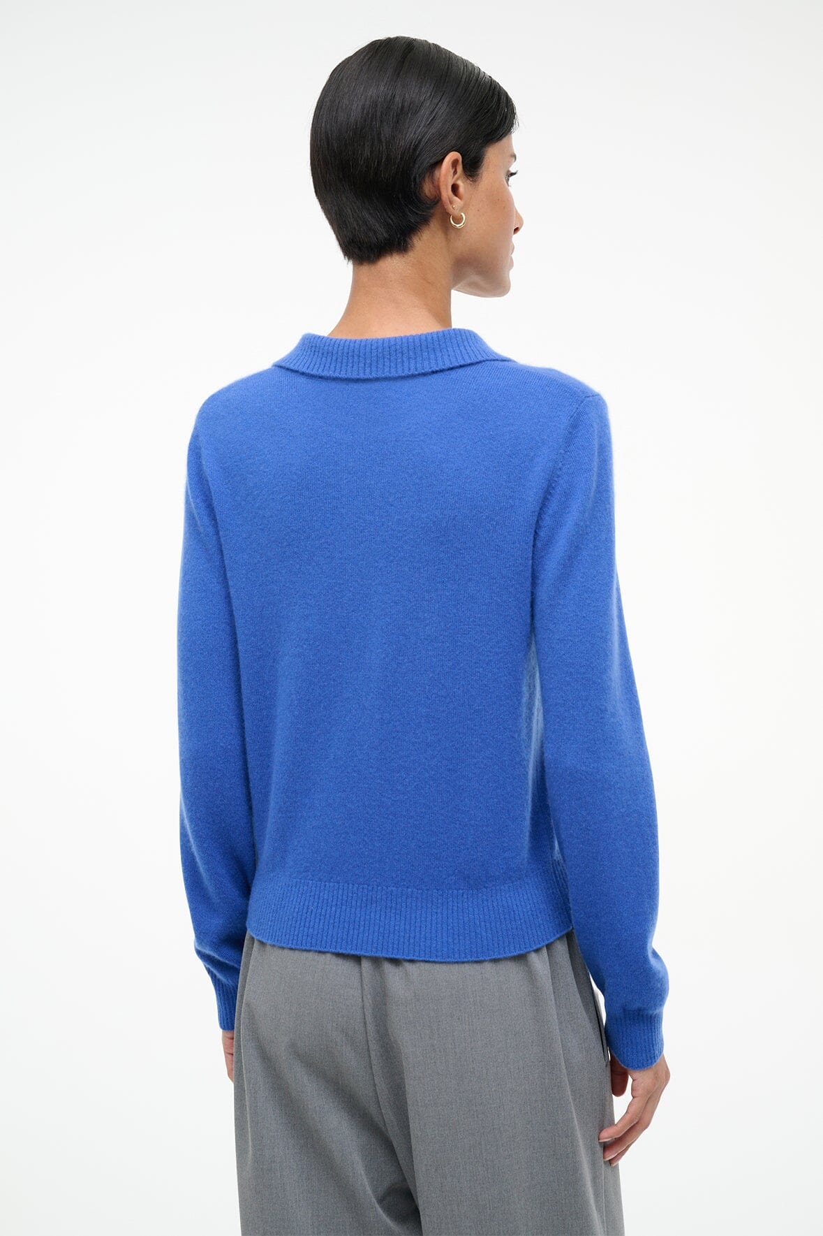 GEMMA CASHMERE SWEATER | SAPPHIRE