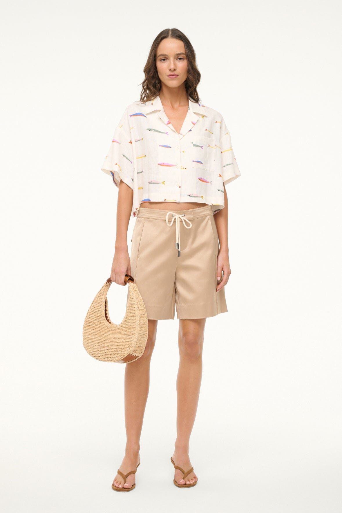 DAYA LINEN TOP | POP SARDINES IVORY