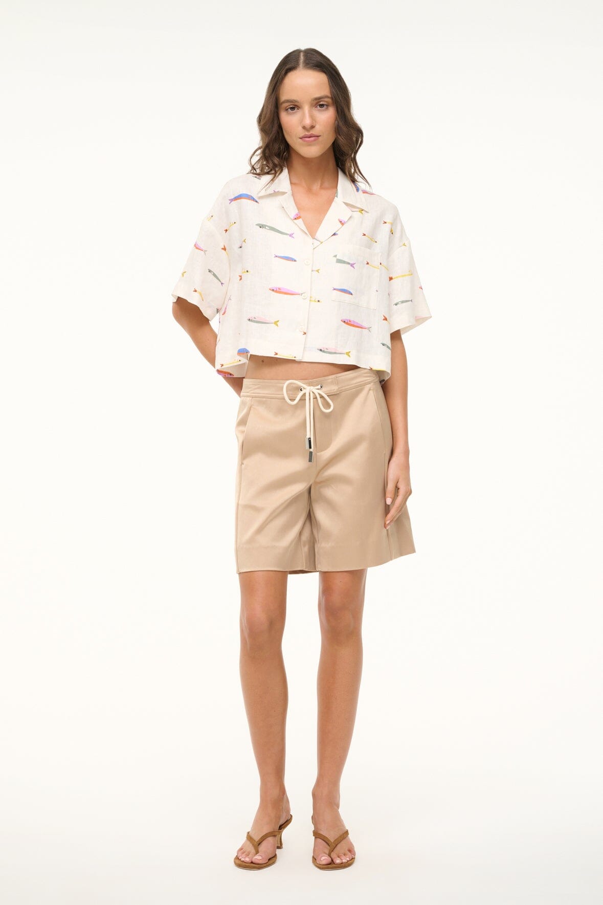 DAYA LINEN TOP | POP SARDINES IVORY