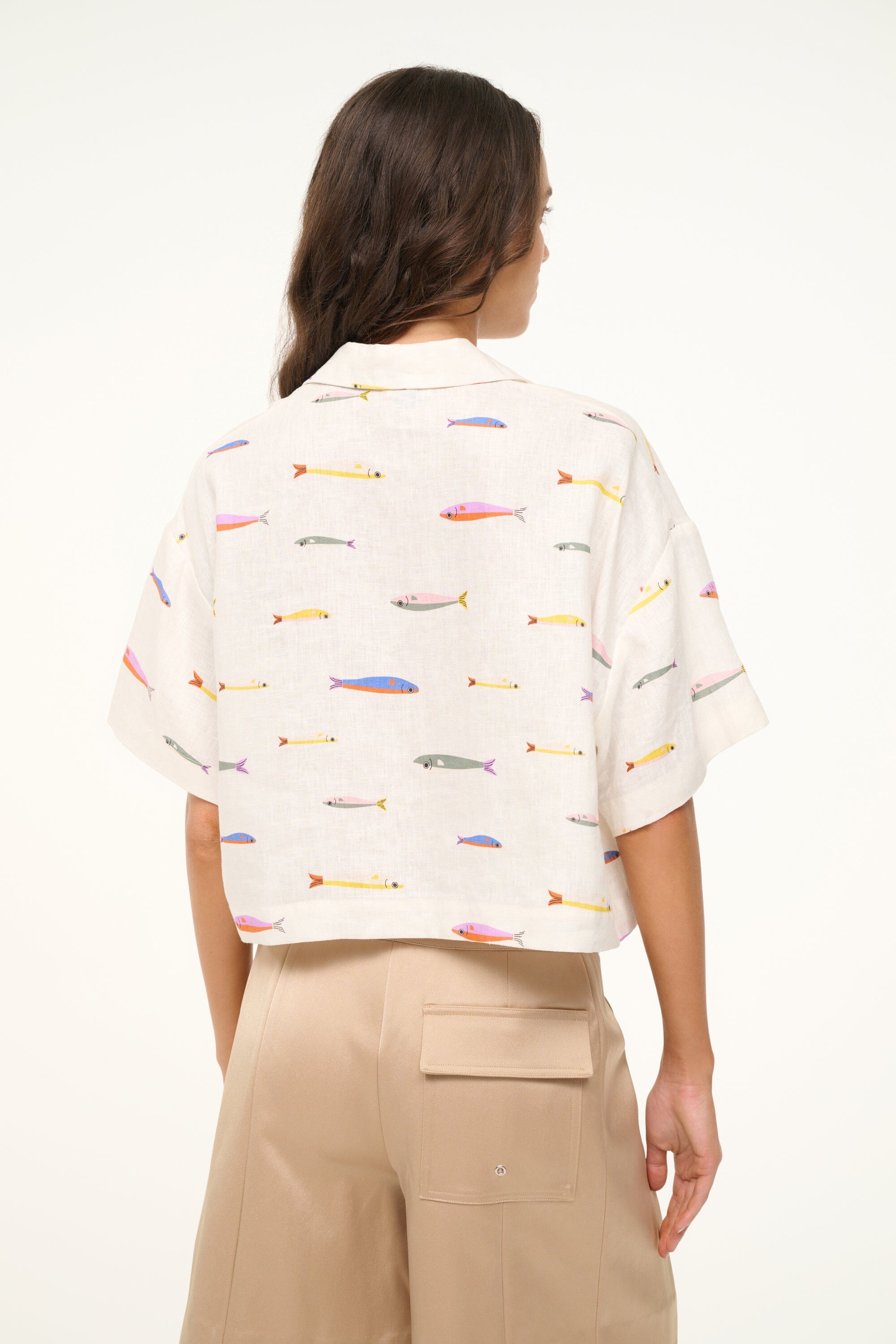 DAYA LINEN TOP | POP SARDINES IVORY