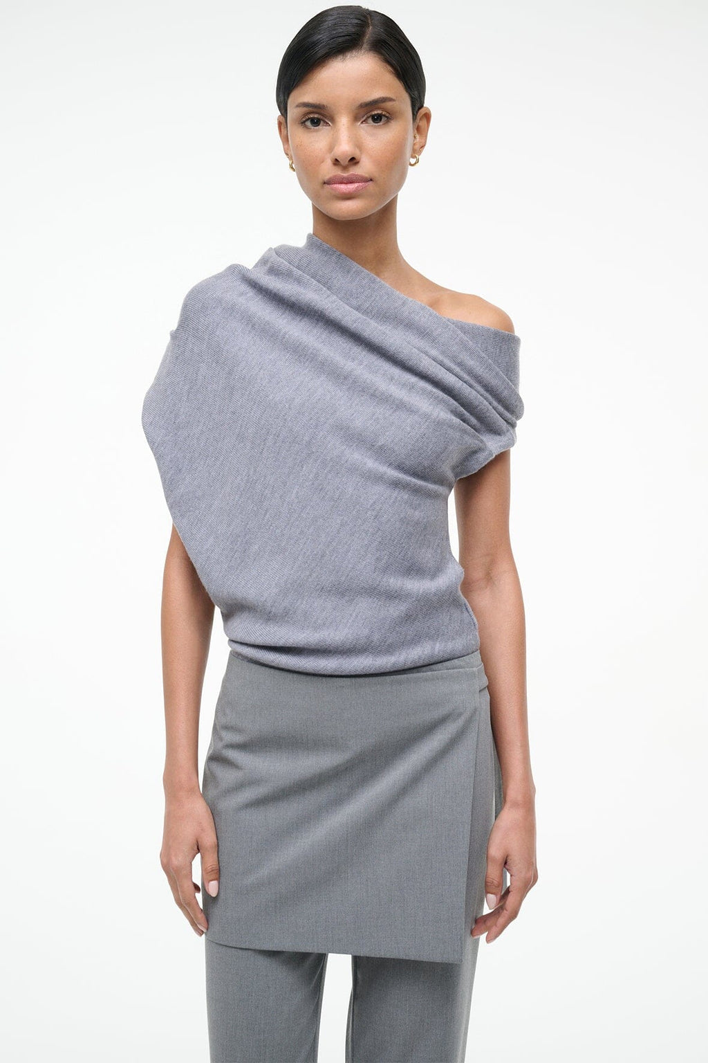 MABEL SWEATER | HEATHER GREY