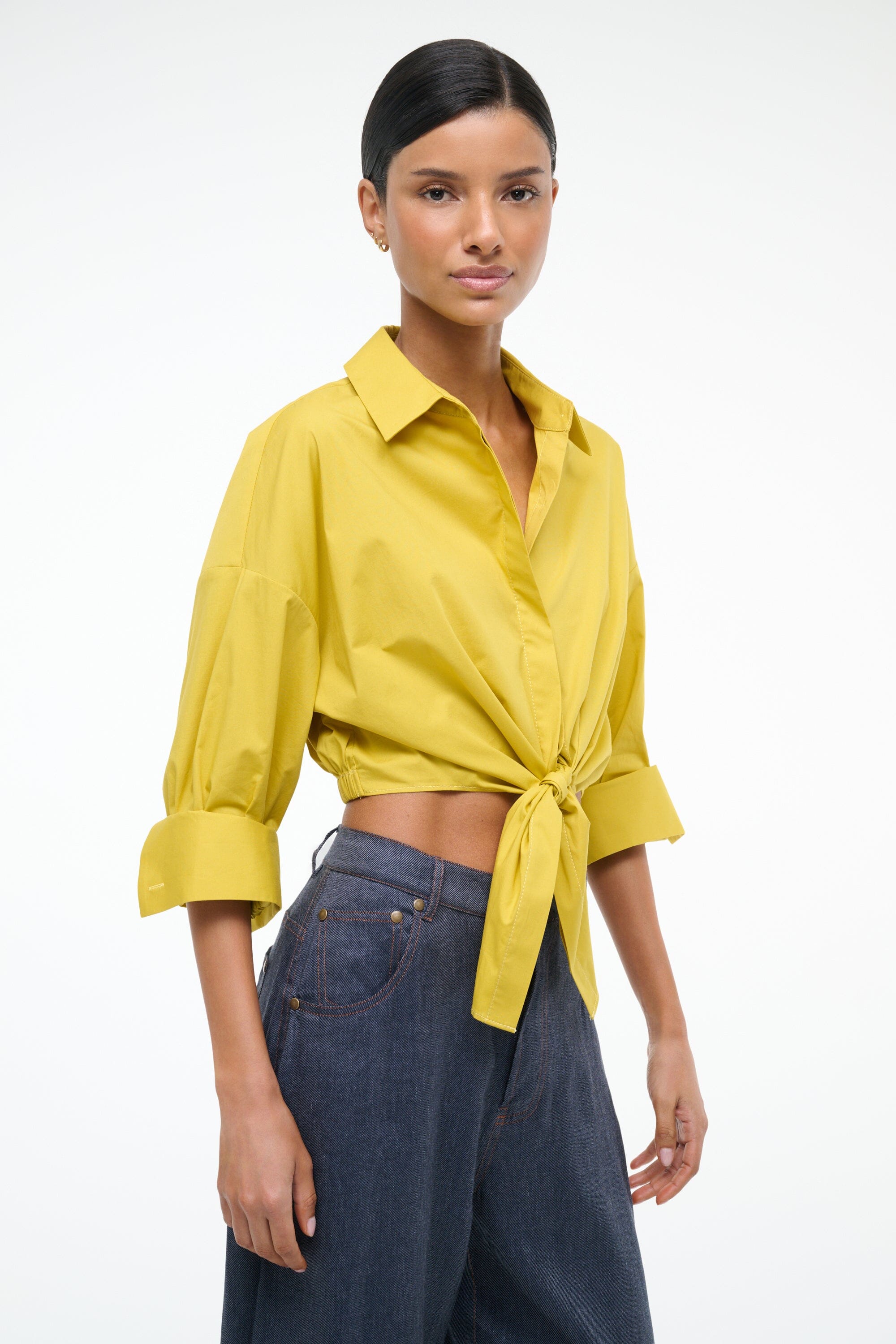 LISA TOP | CHARTREUSE