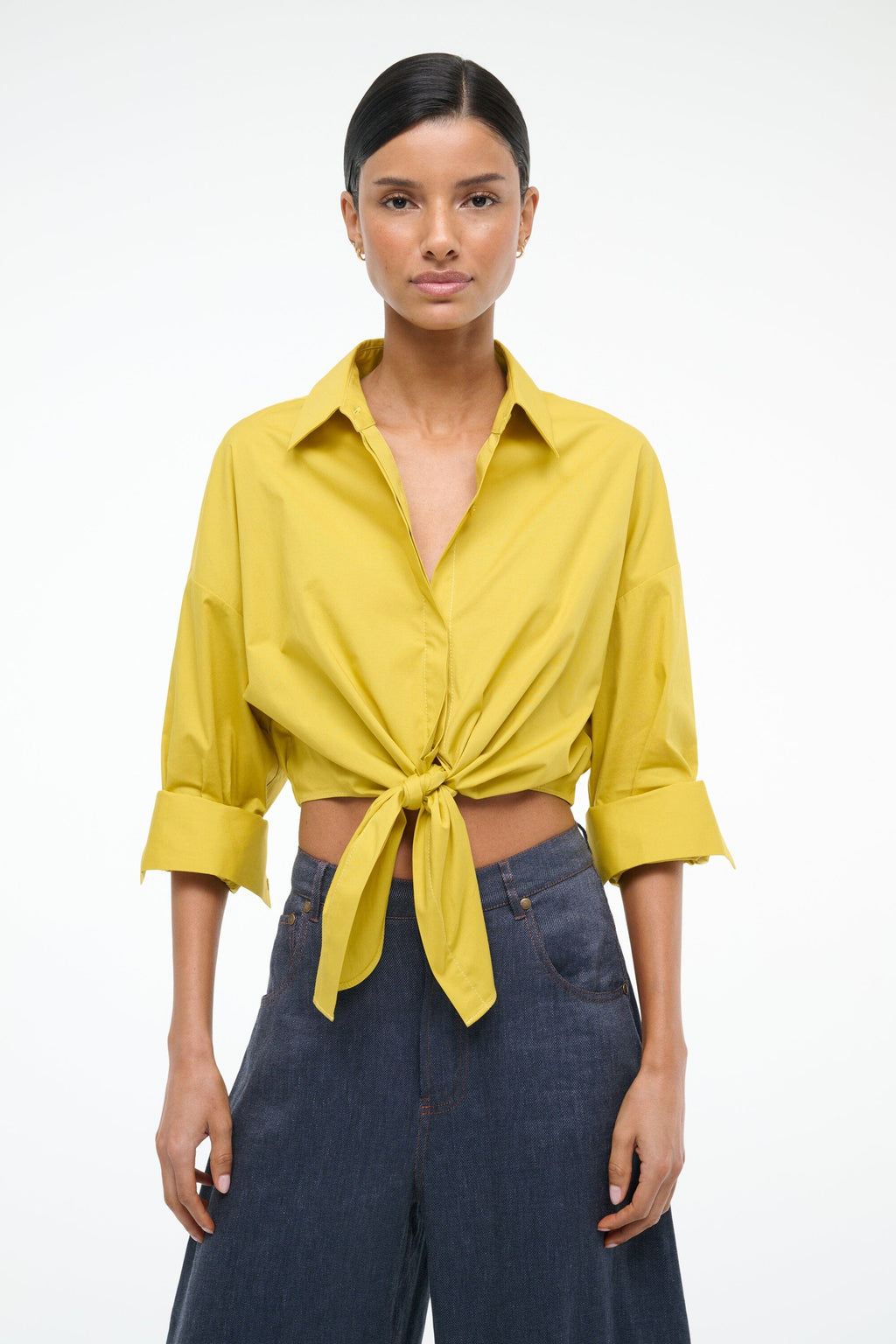 LISA TOP | CHARTREUSE