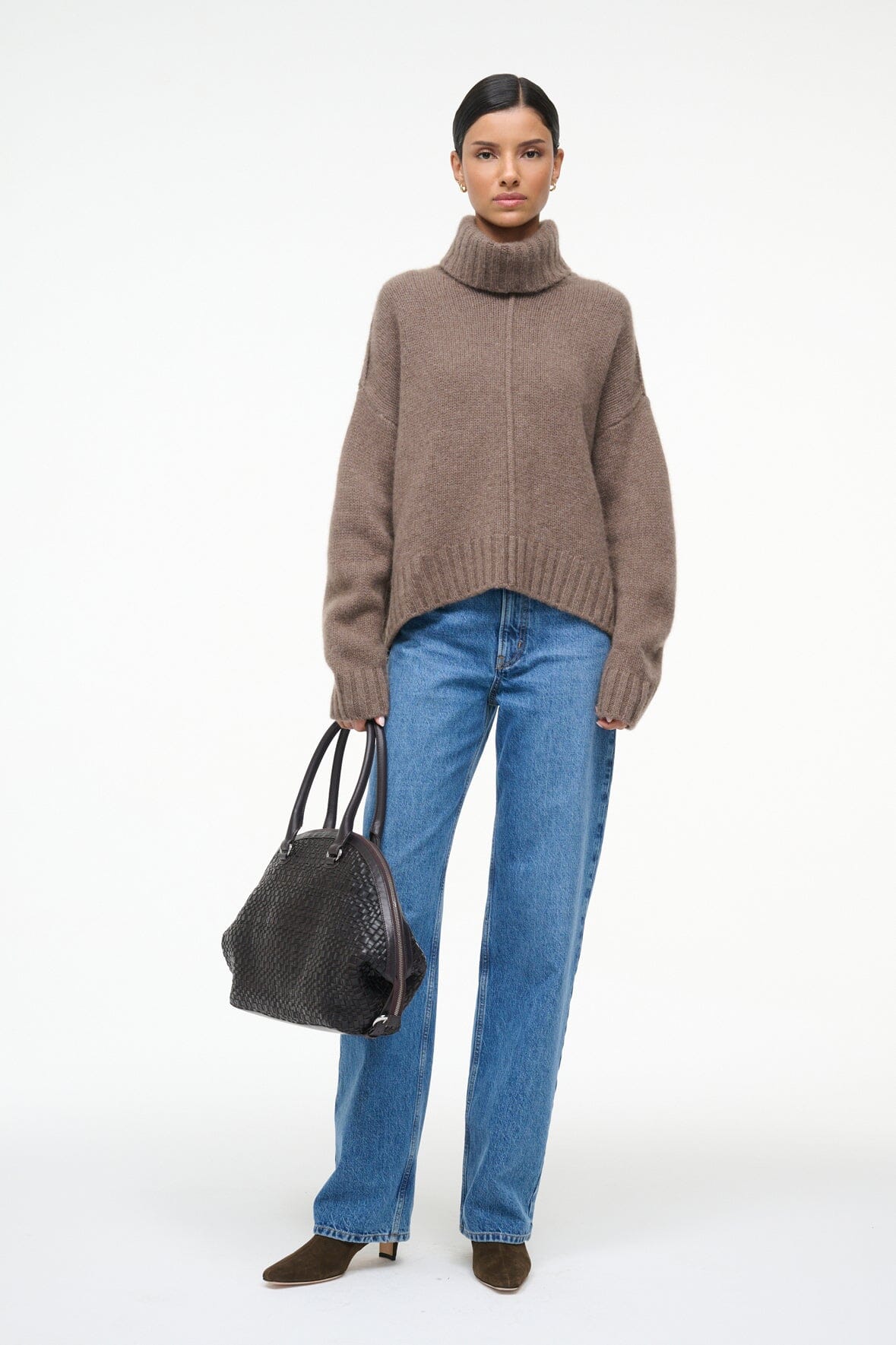 BETSY CASHMERE SWEATER | TRUFFLE