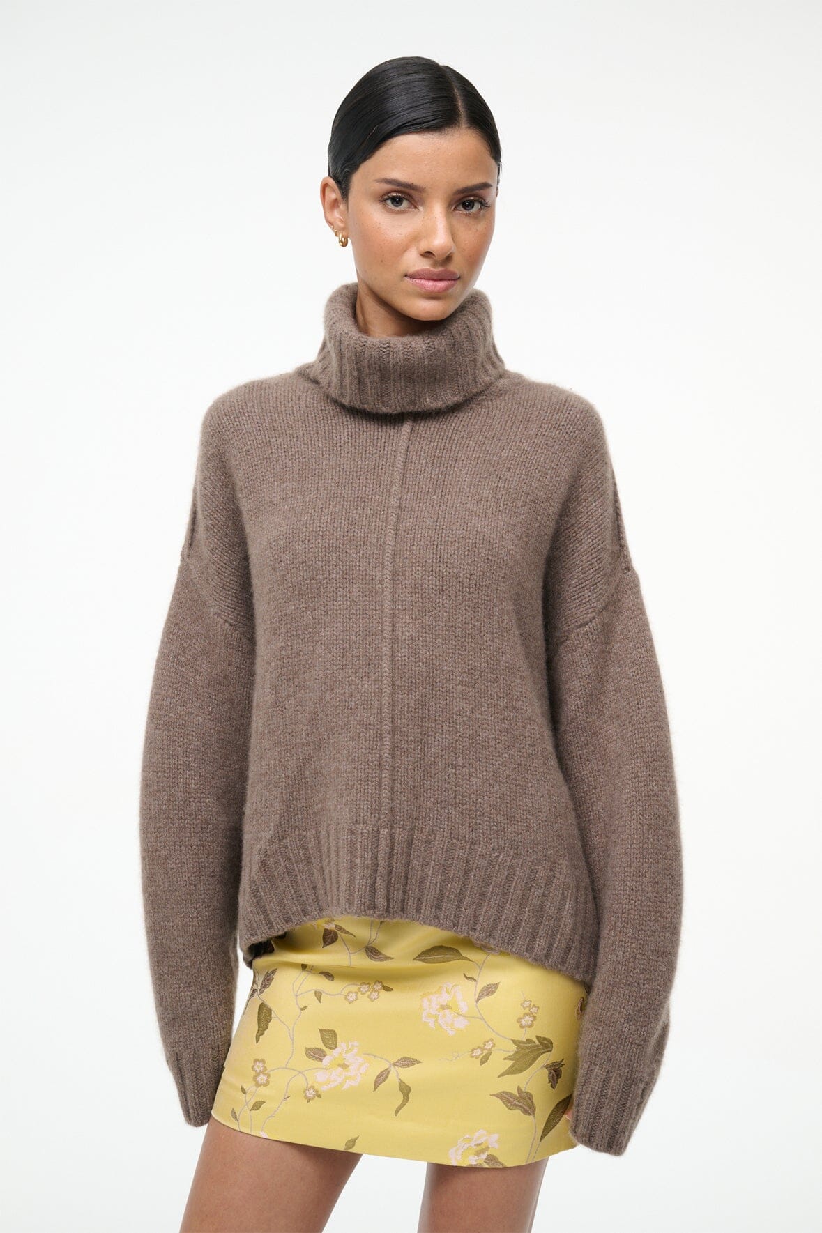 BETSY CASHMERE SWEATER | TRUFFLE