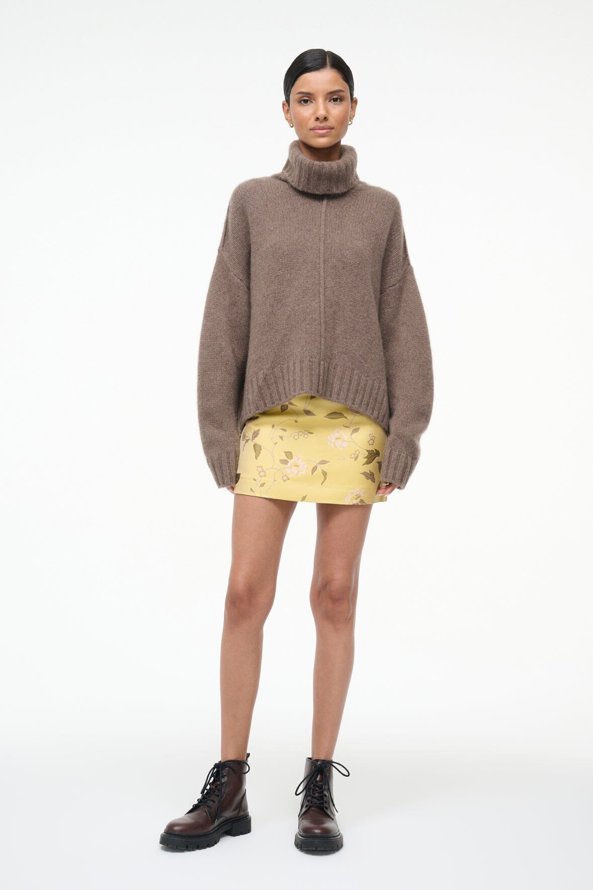 BETSY CASHMERE SWEATER | TRUFFLE