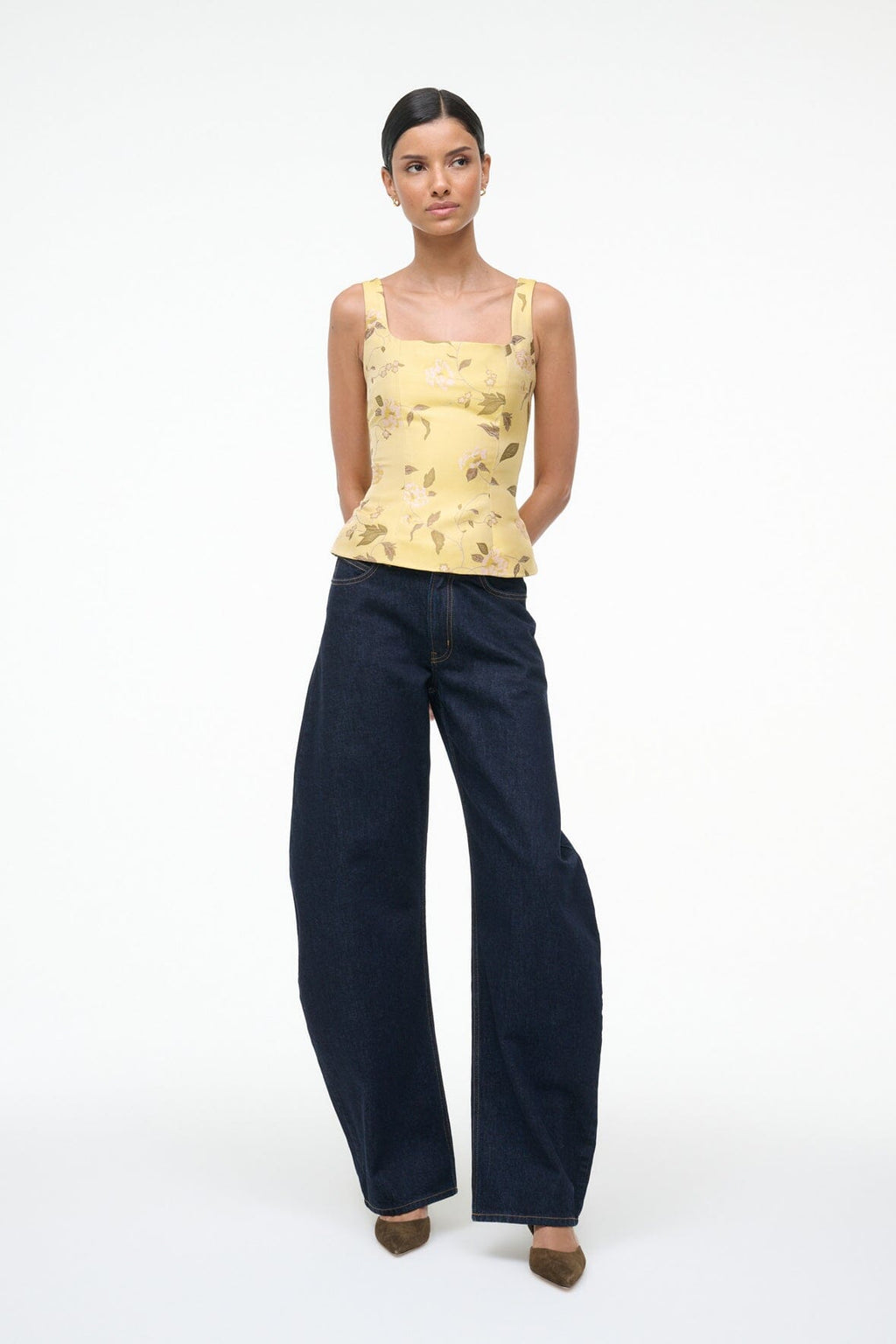 JEANETTE TOP | WILDFLOWERS