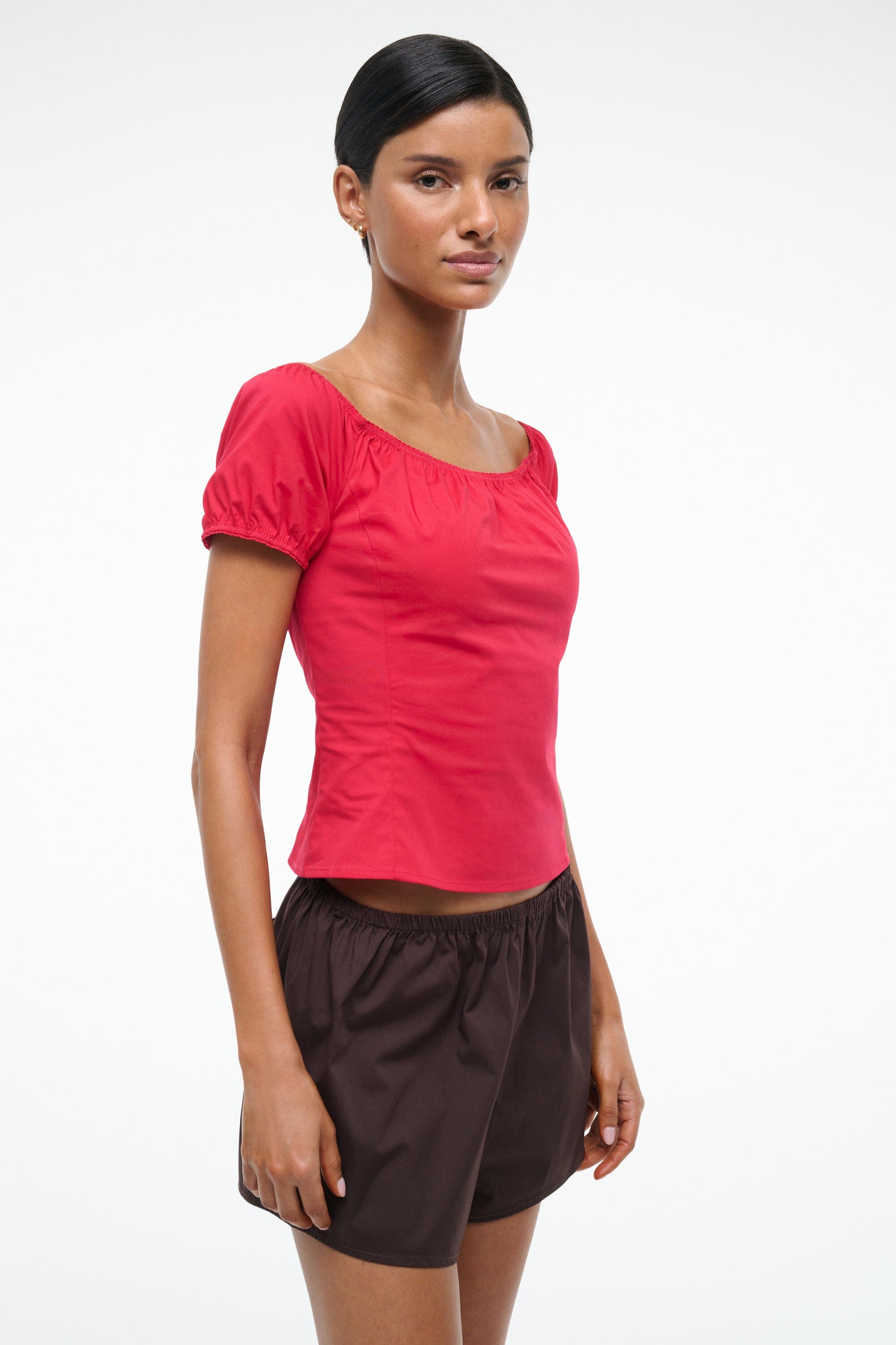 HELENE TOP | CHERRY