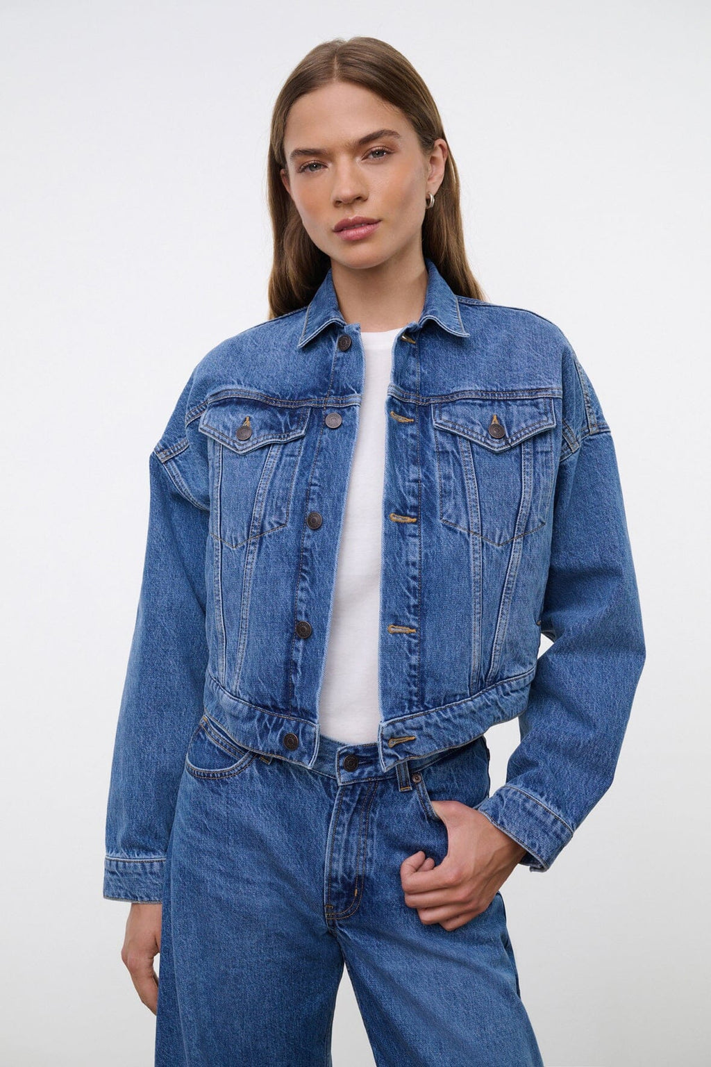 GLEN DENIM JACKET | VINTAGE WASH