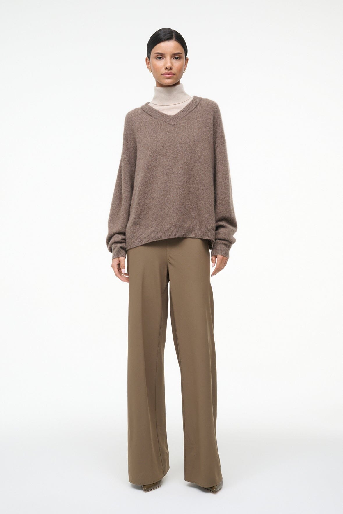 DORIS CASHMERE SWEATER | TRUFFLE