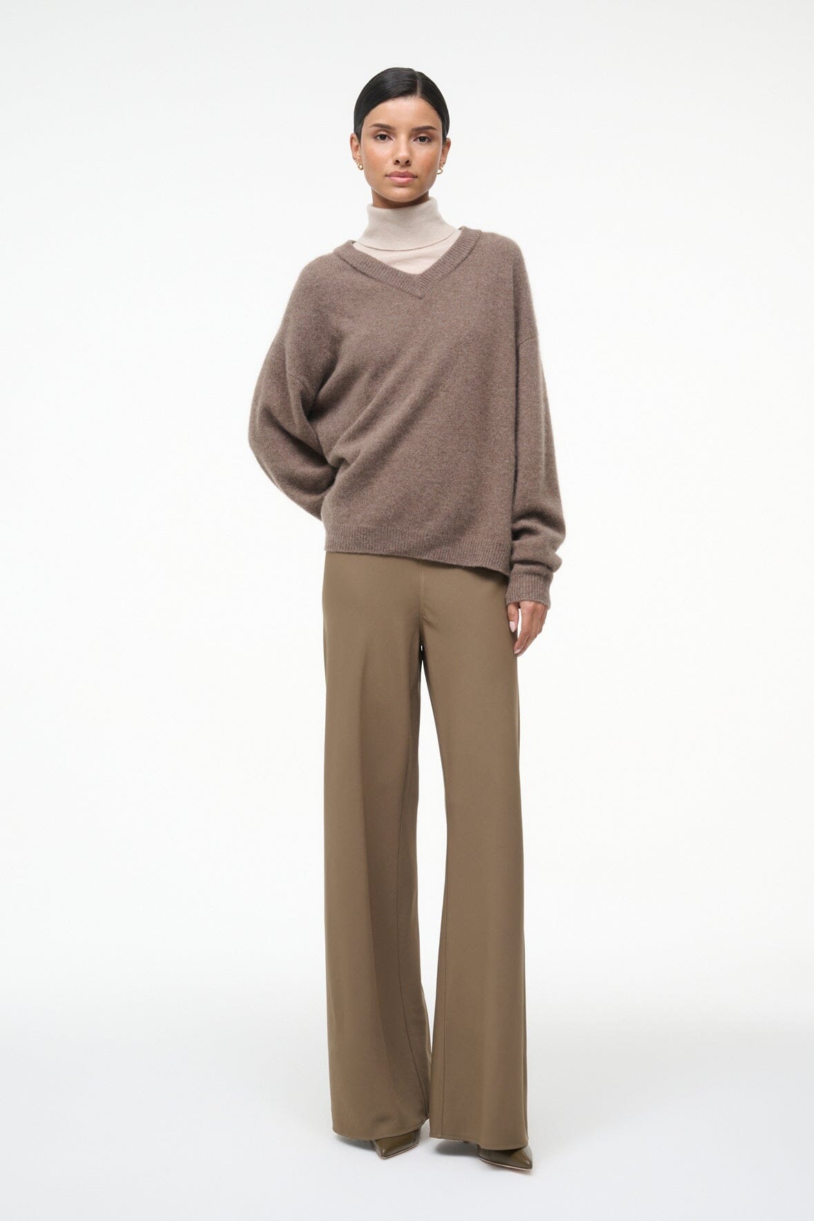DORIS CASHMERE SWEATER | TRUFFLE