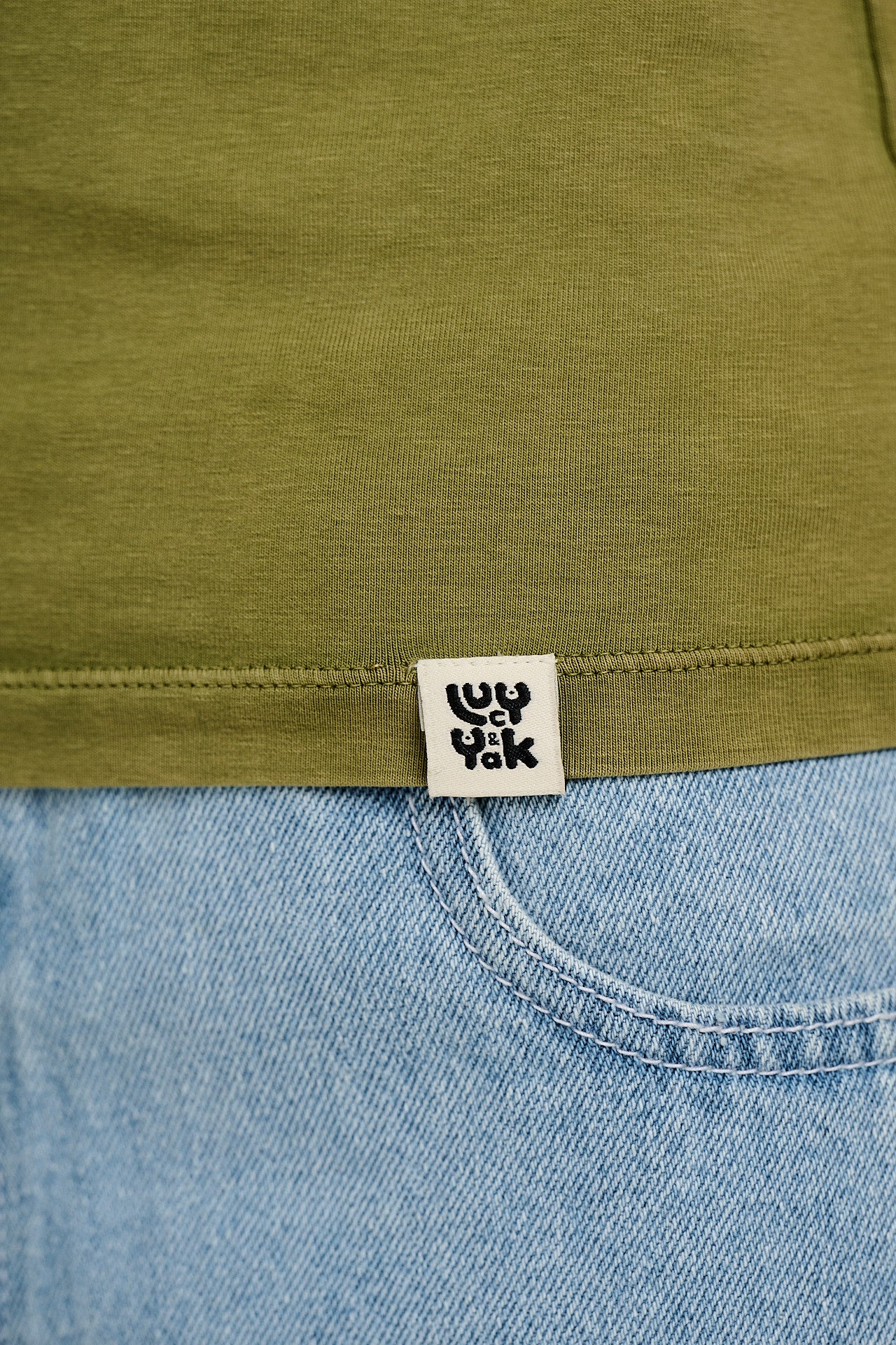 Jett - Vest Top in Herb Garden Green