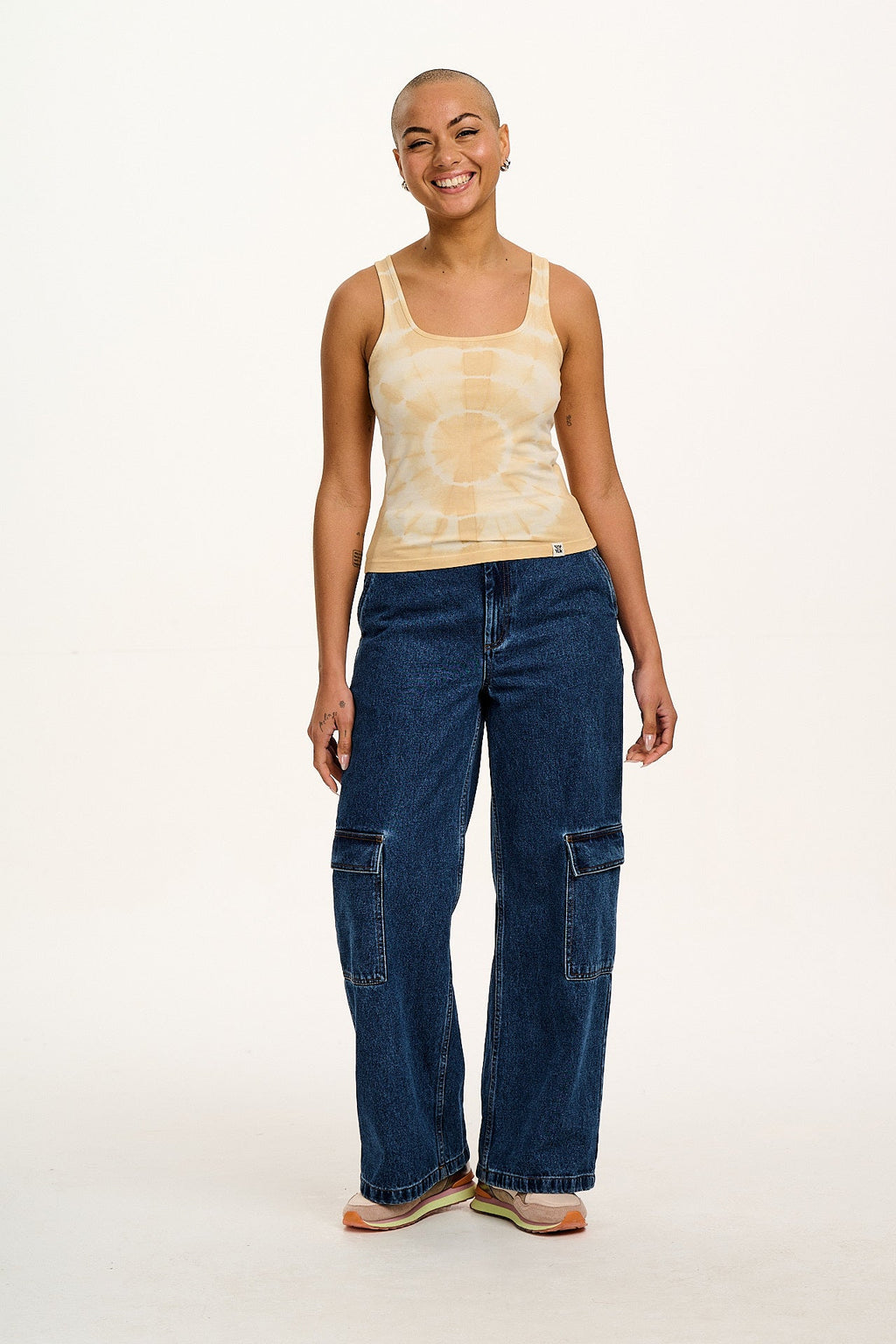 Jett - Vest Top in Mira Tie Dye