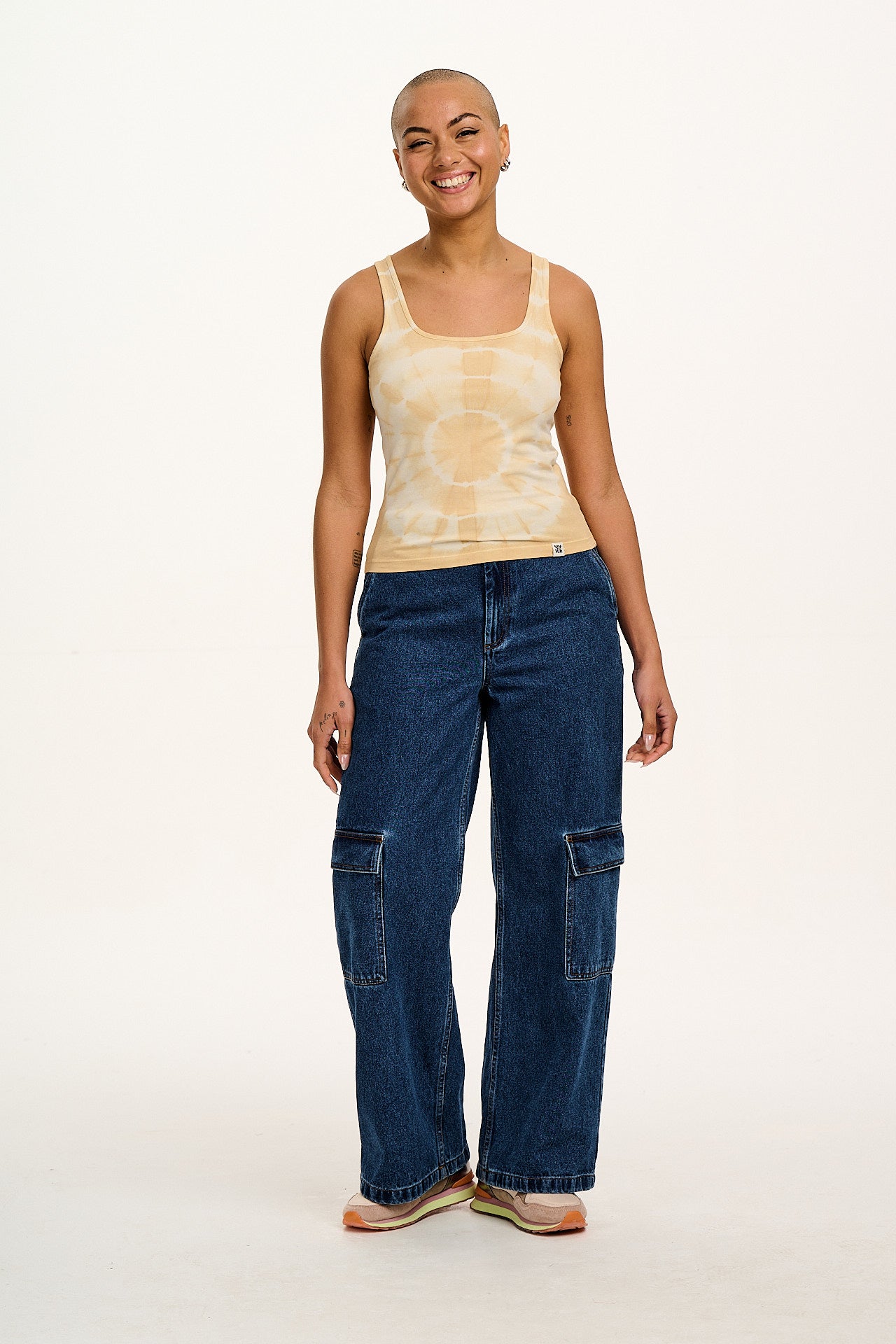 Jett - Vest Top in Mira Tie Dye