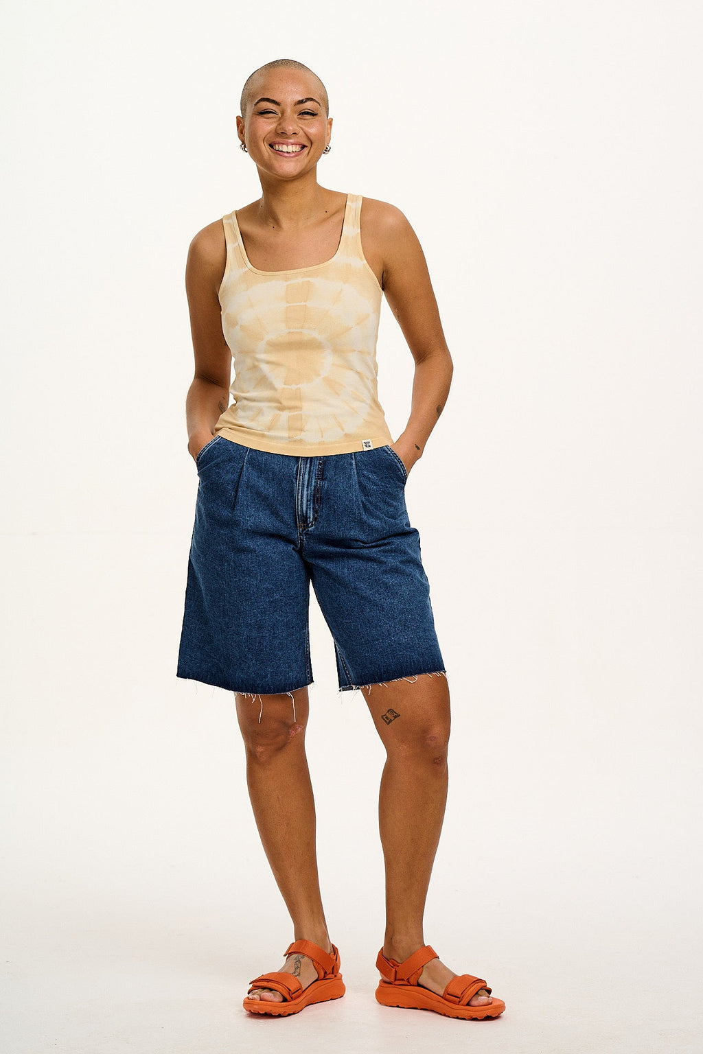 Jett - Vest Top in Mira Tie Dye