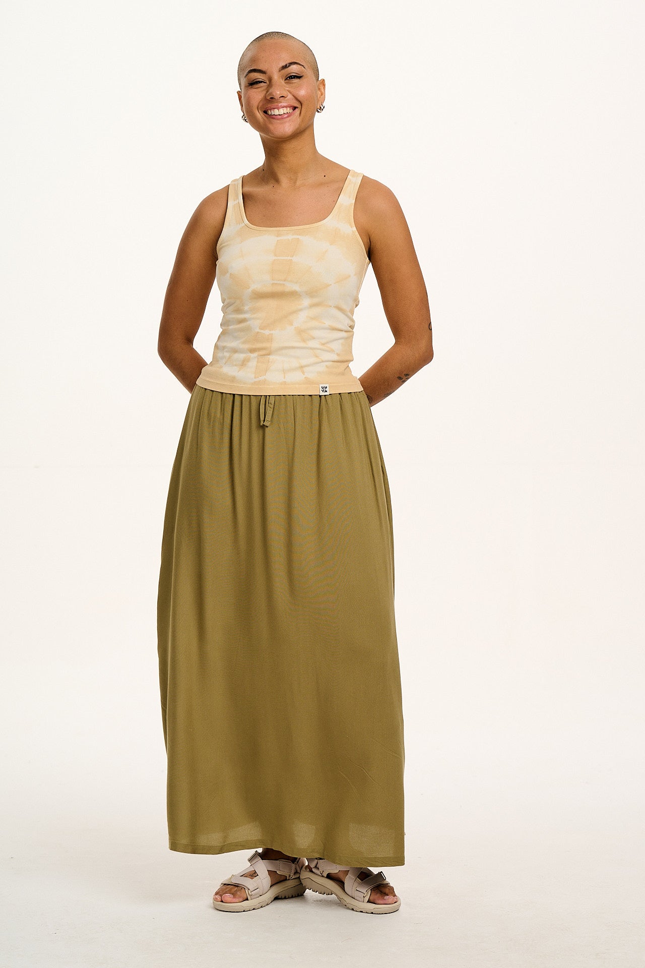 Jett - Vest Top in Mira Tie Dye