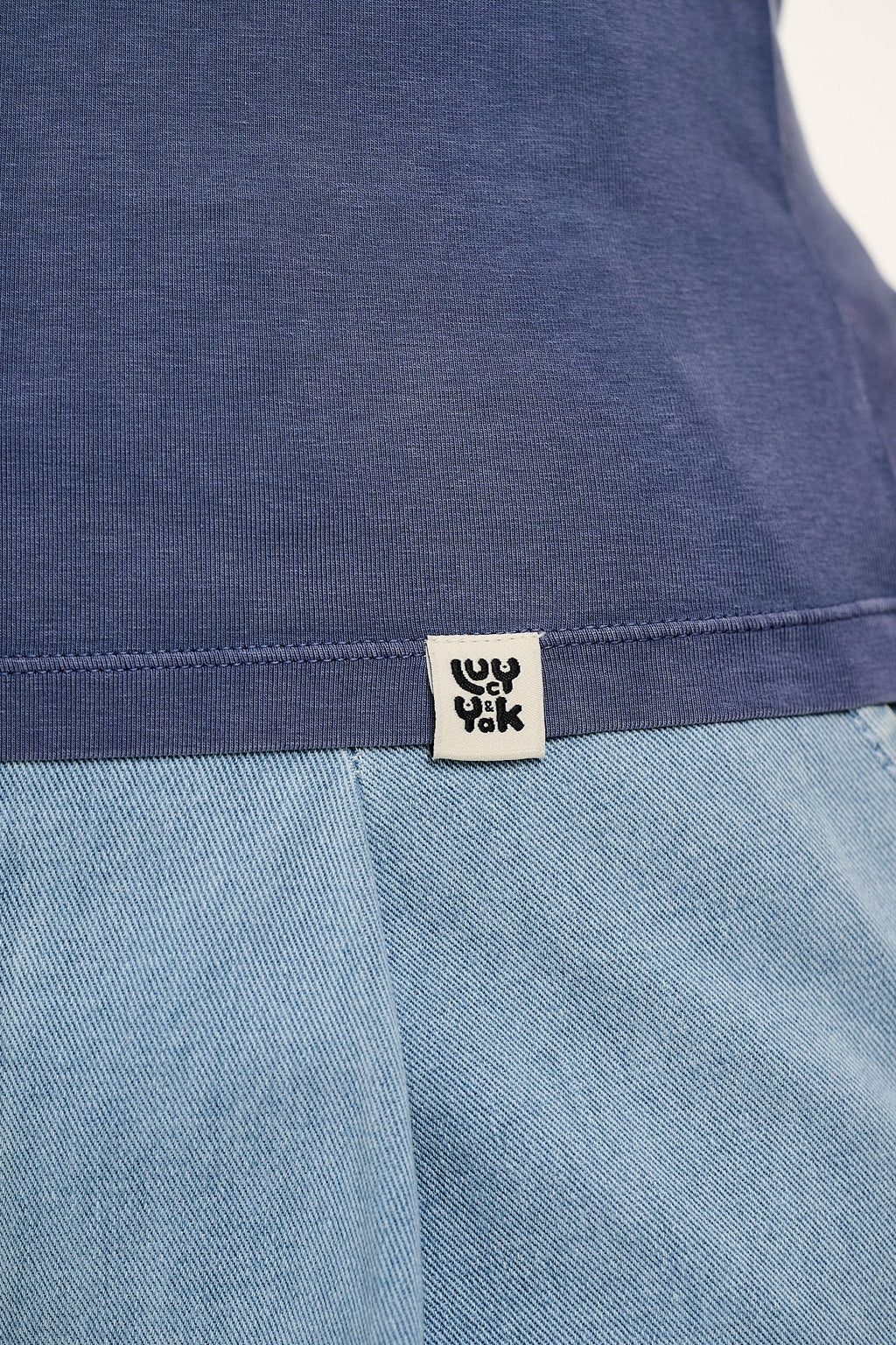 Jett - Vest Top in Vintage Indigo