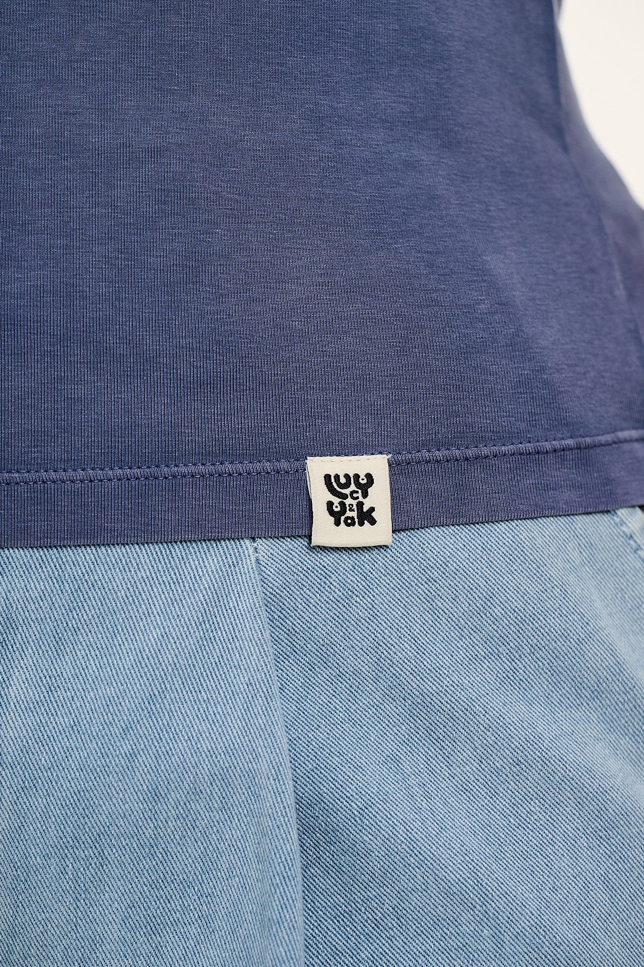 Jett - Vest Top in Vintage Indigo