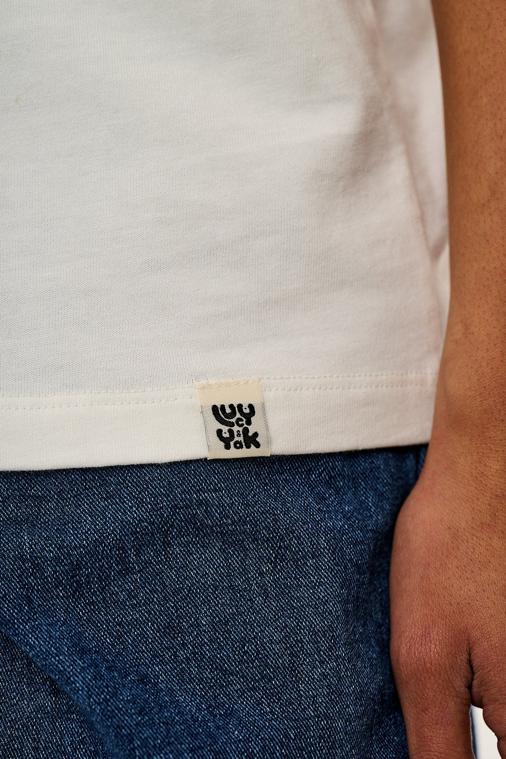 Denver - Cotton Tee in Stay Wavy Print